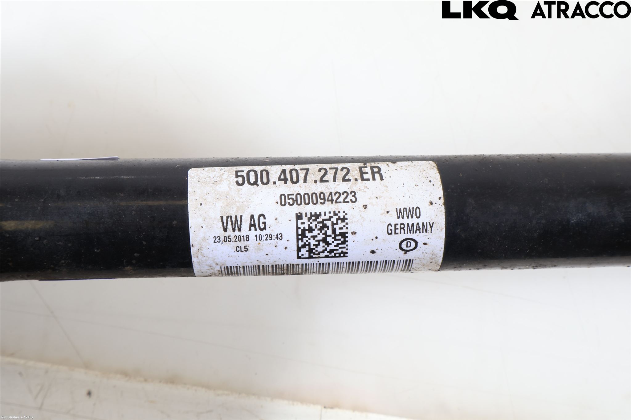Volkswagen VW GOLF / E-GOLF VII 13-20 Drivaxel Fram Höger
