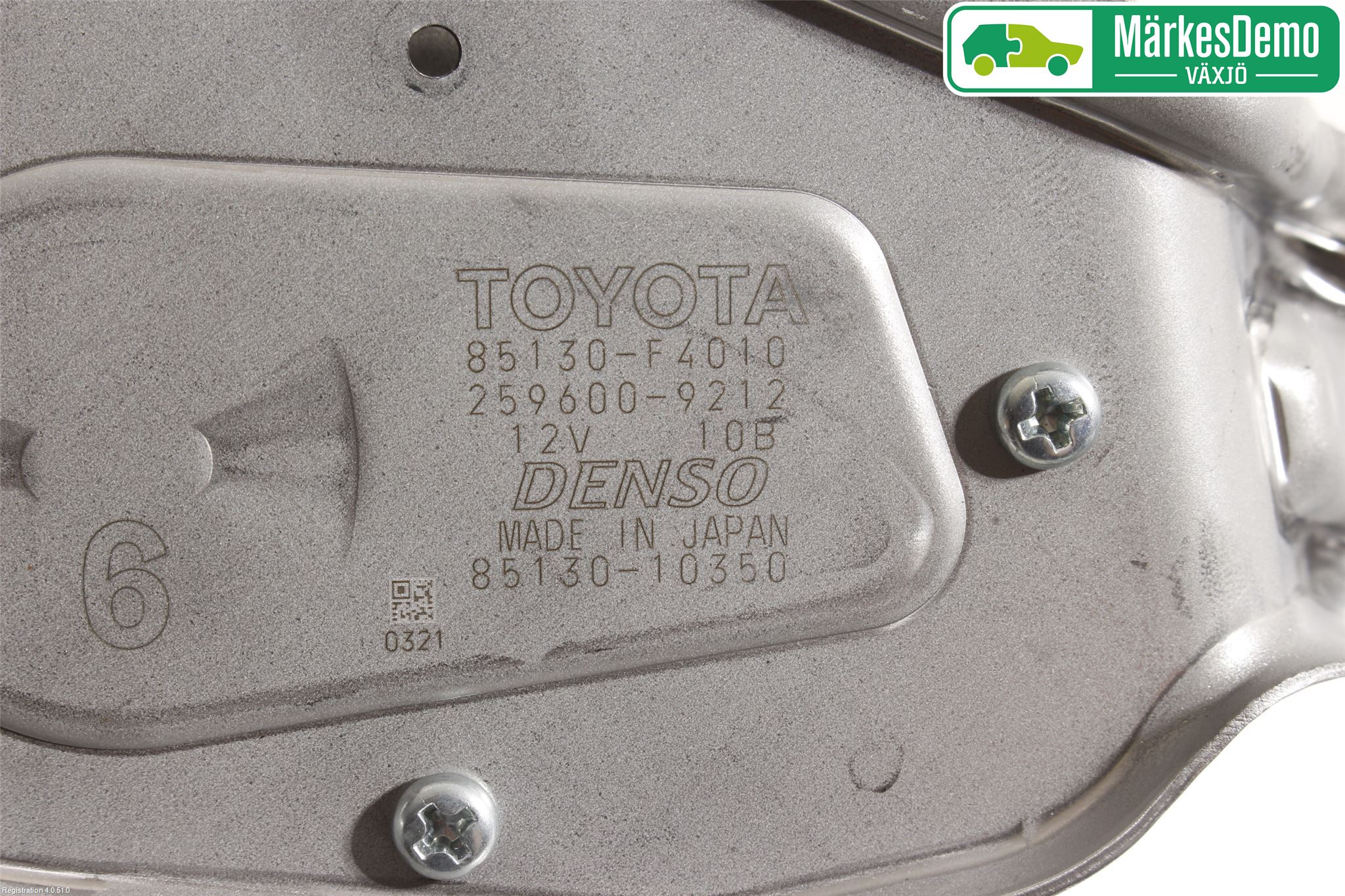 Toyota C-HR 16-23 Torkarmotor Baklucka