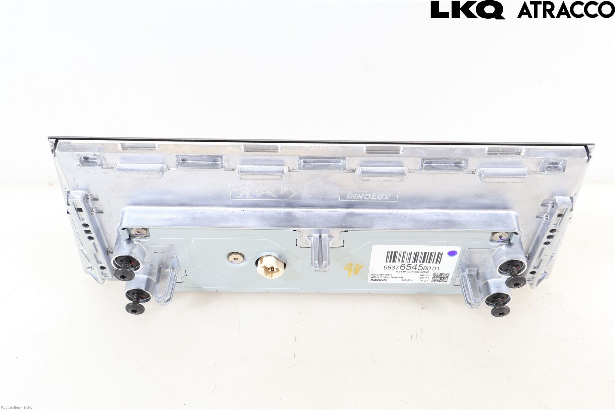 Peugeot 408 22- Multifunktionsdisplay