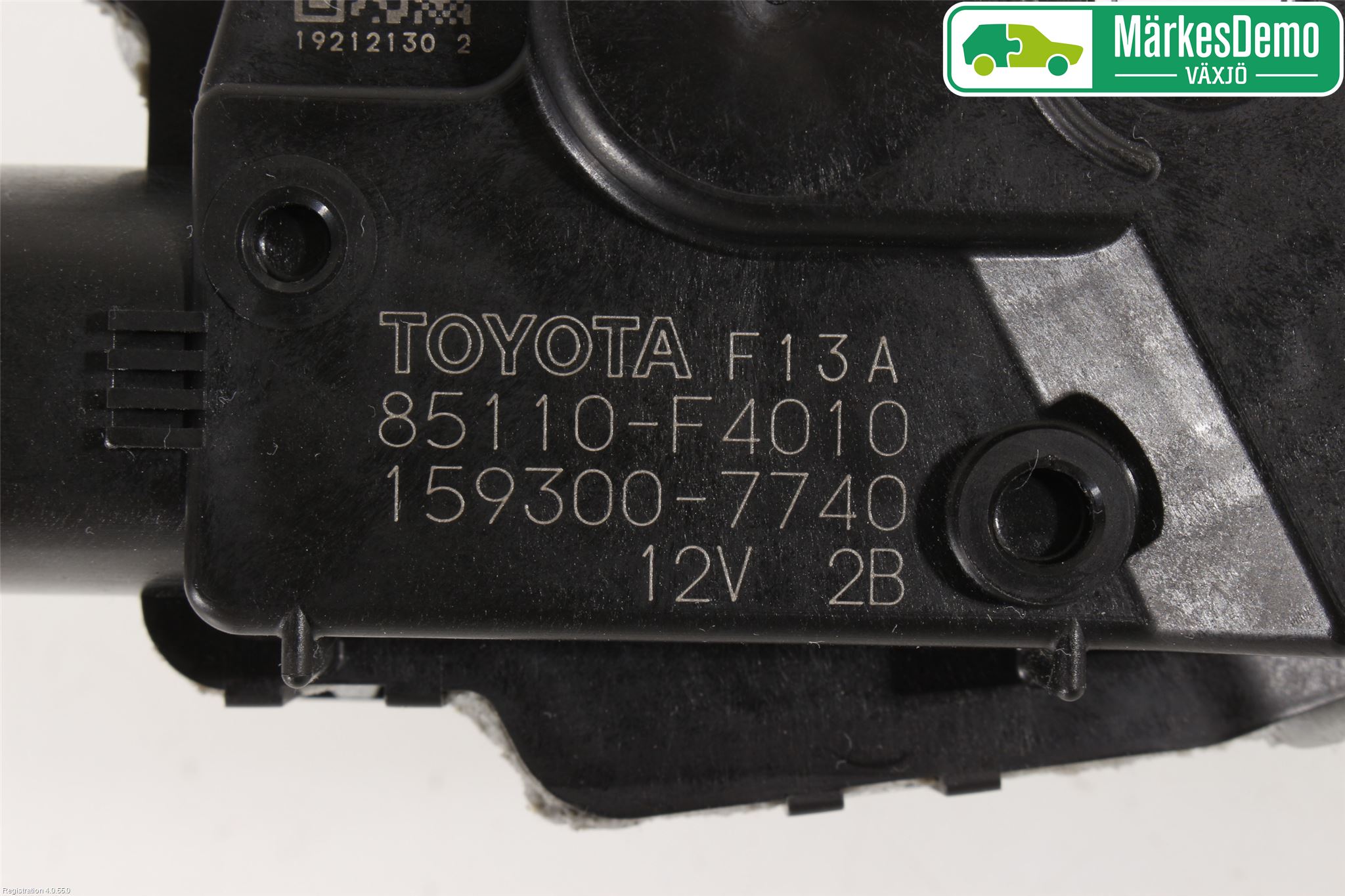 Toyota C-HR 16-23 Torkarmotor Vindruta