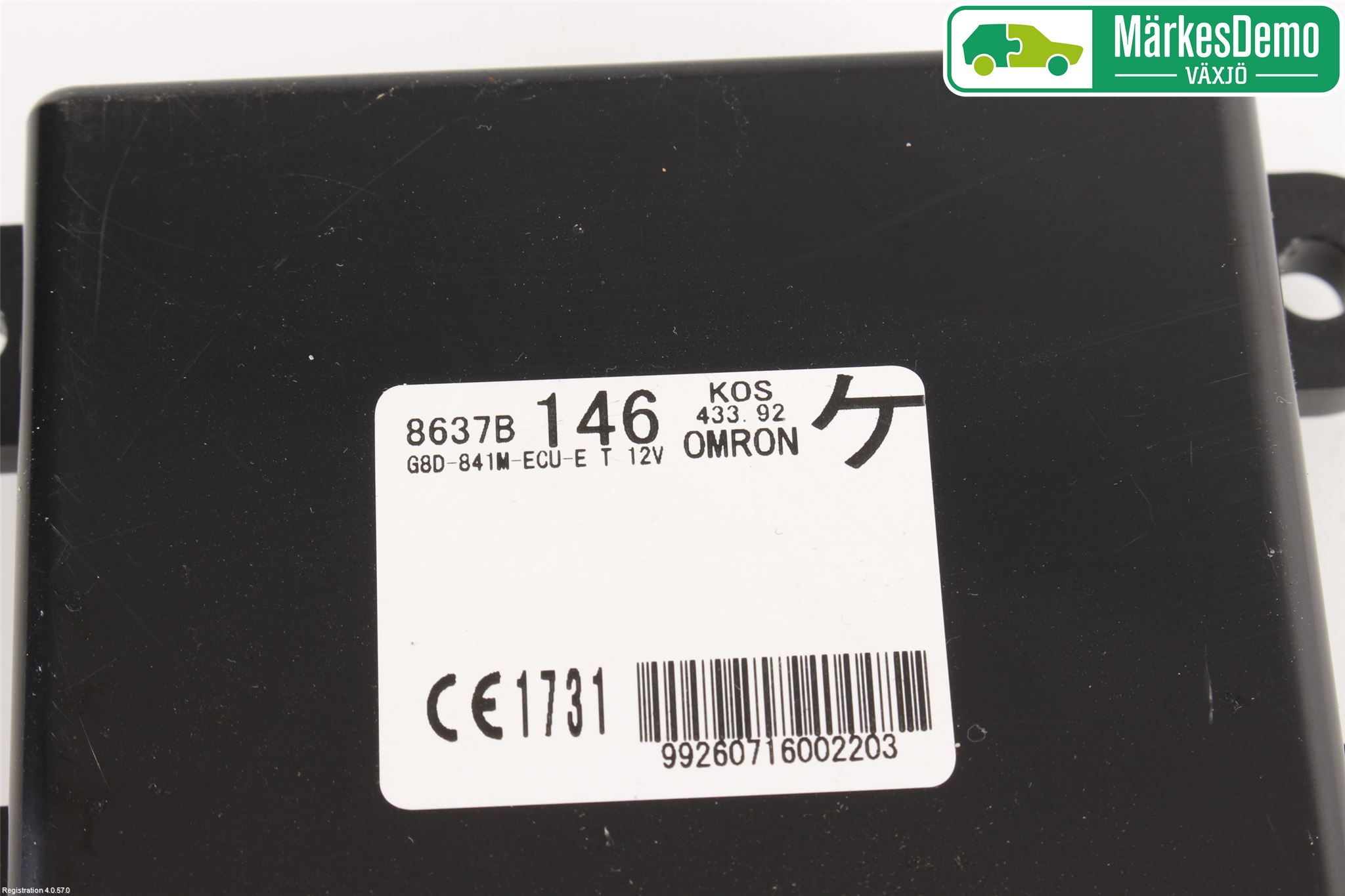 Mitsubishi ASX 10-22 Styrenhet Övrigt