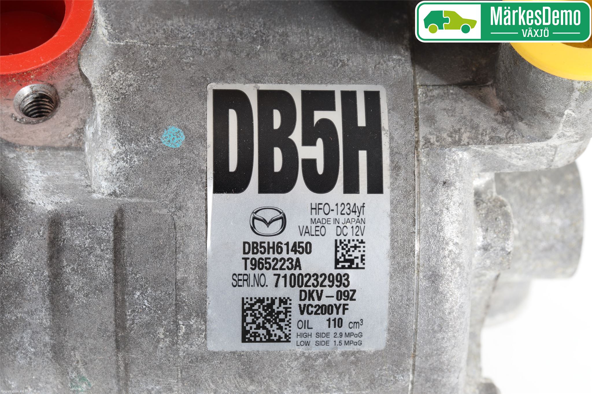 Mazda CX-3 Ac Kompressor