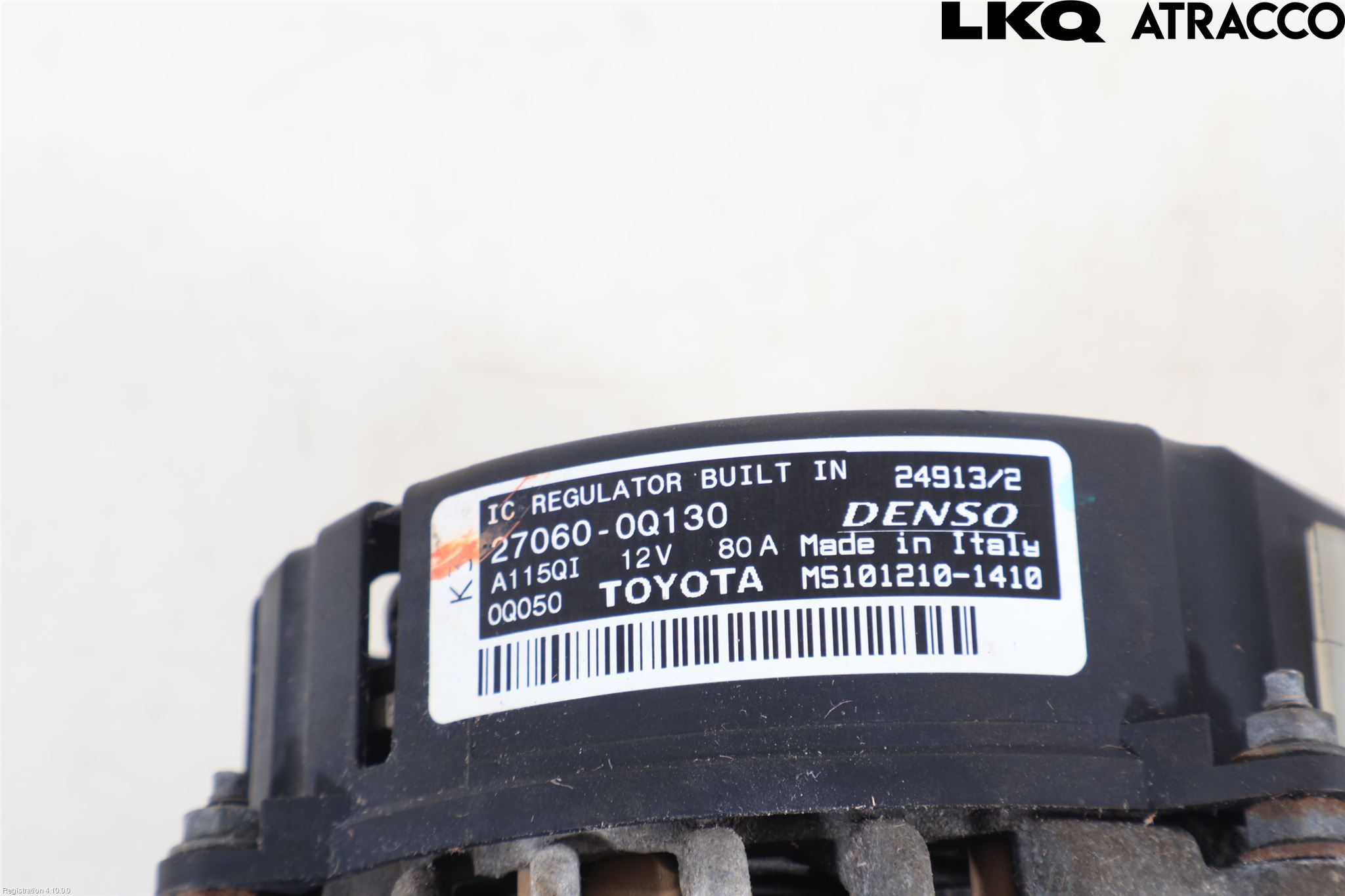 Toyota AYGO 06-14 Generator