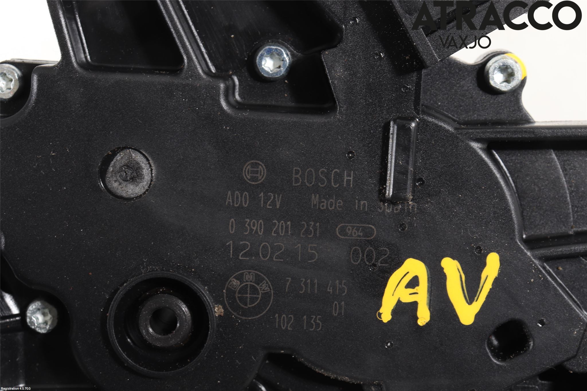 BMW 5 F10/F11/F18 09-17 Torkarmotor Baklucka