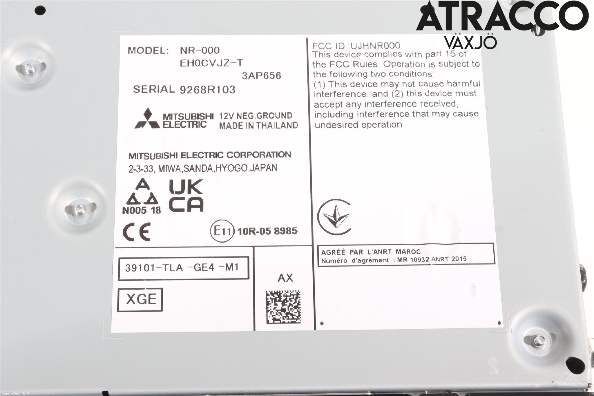 Honda CR-V 19-22 Cd Radio - Multimediapanel