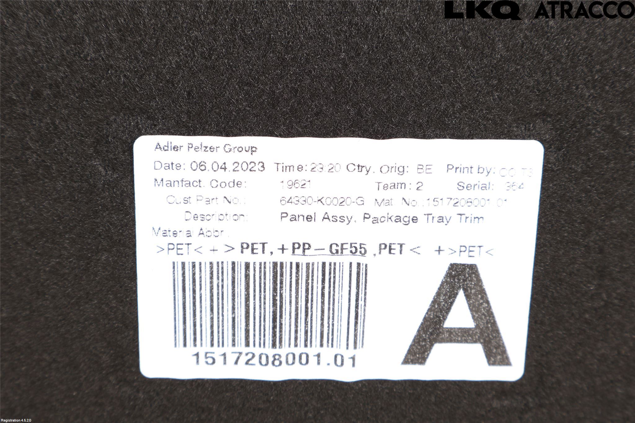 Toyota YARIS XP21 20- Hatthylla