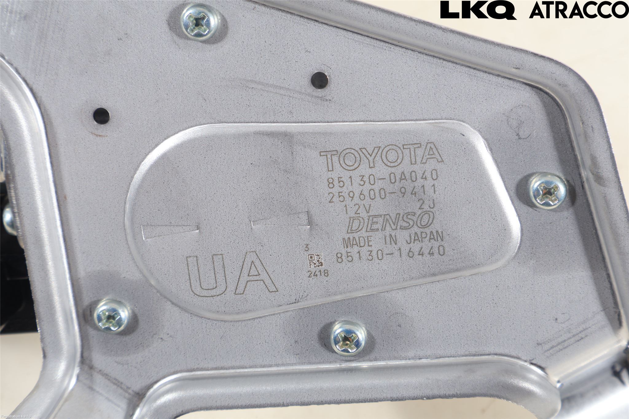 Toyota COROLLA CROSS XG10 22- Torkarmotor Baklucka