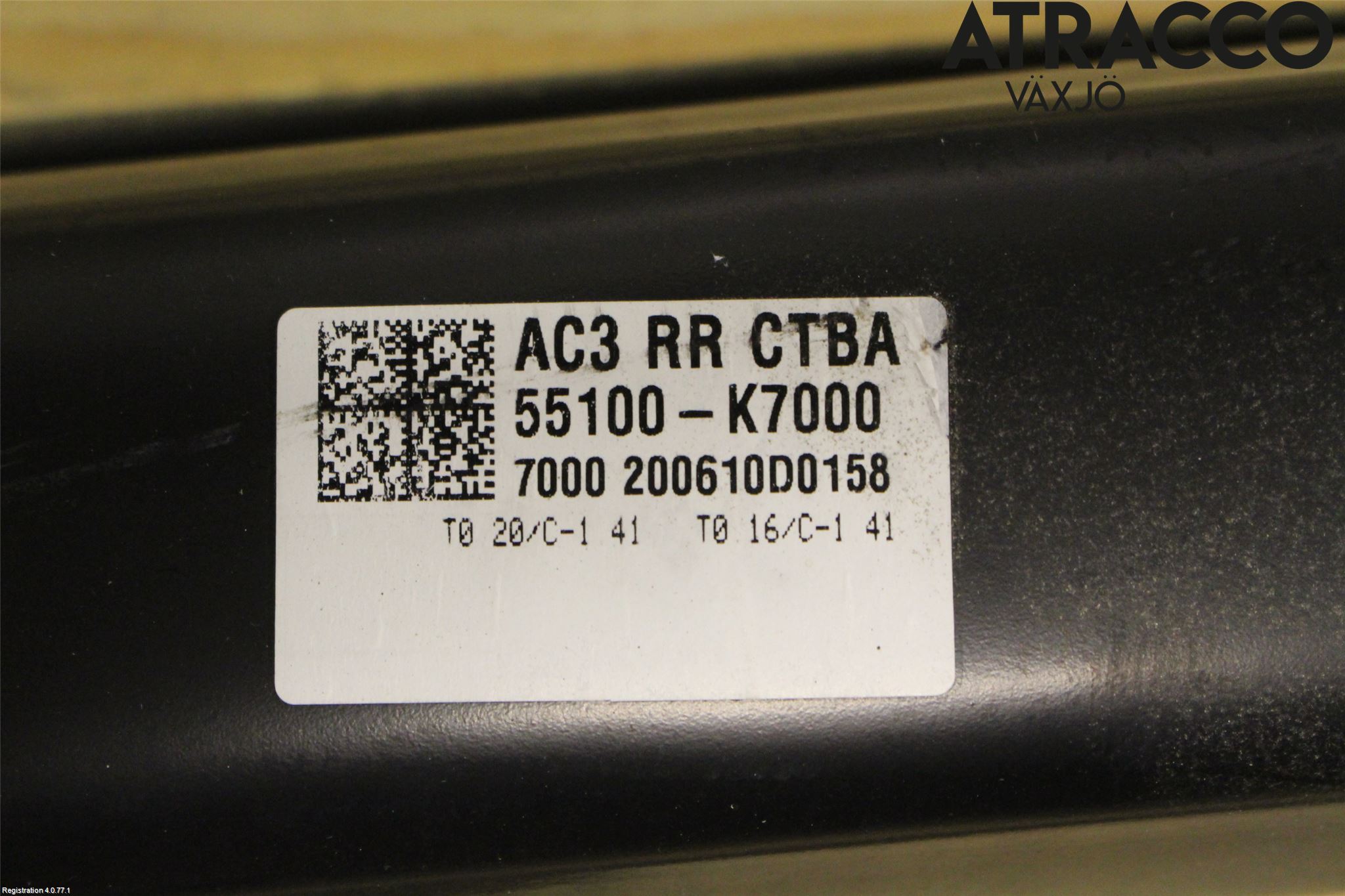 Hyundai i10 LA 20- Bakaxelbalk