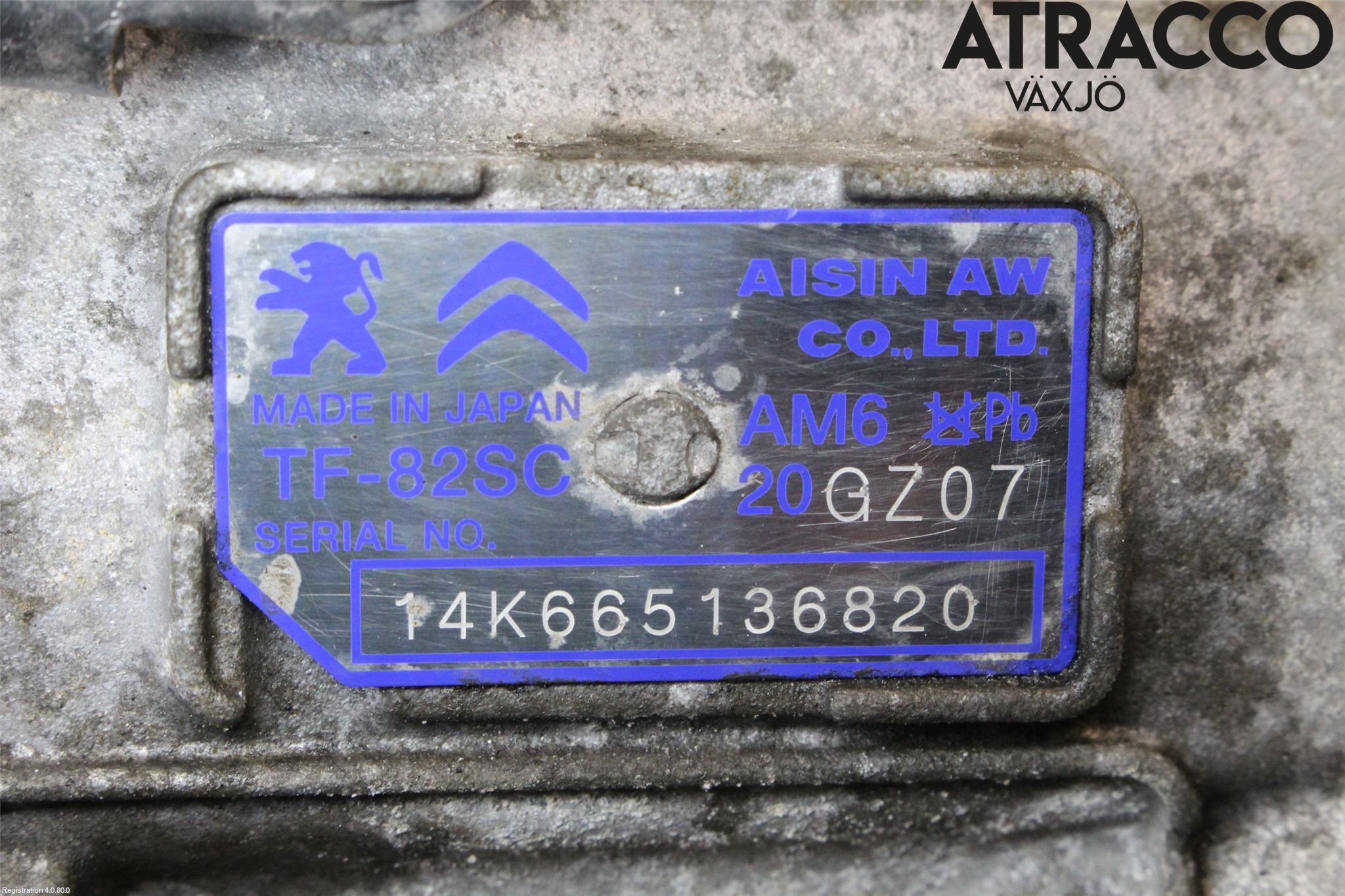 Peugeot 308 14-21 Växellåda Automat