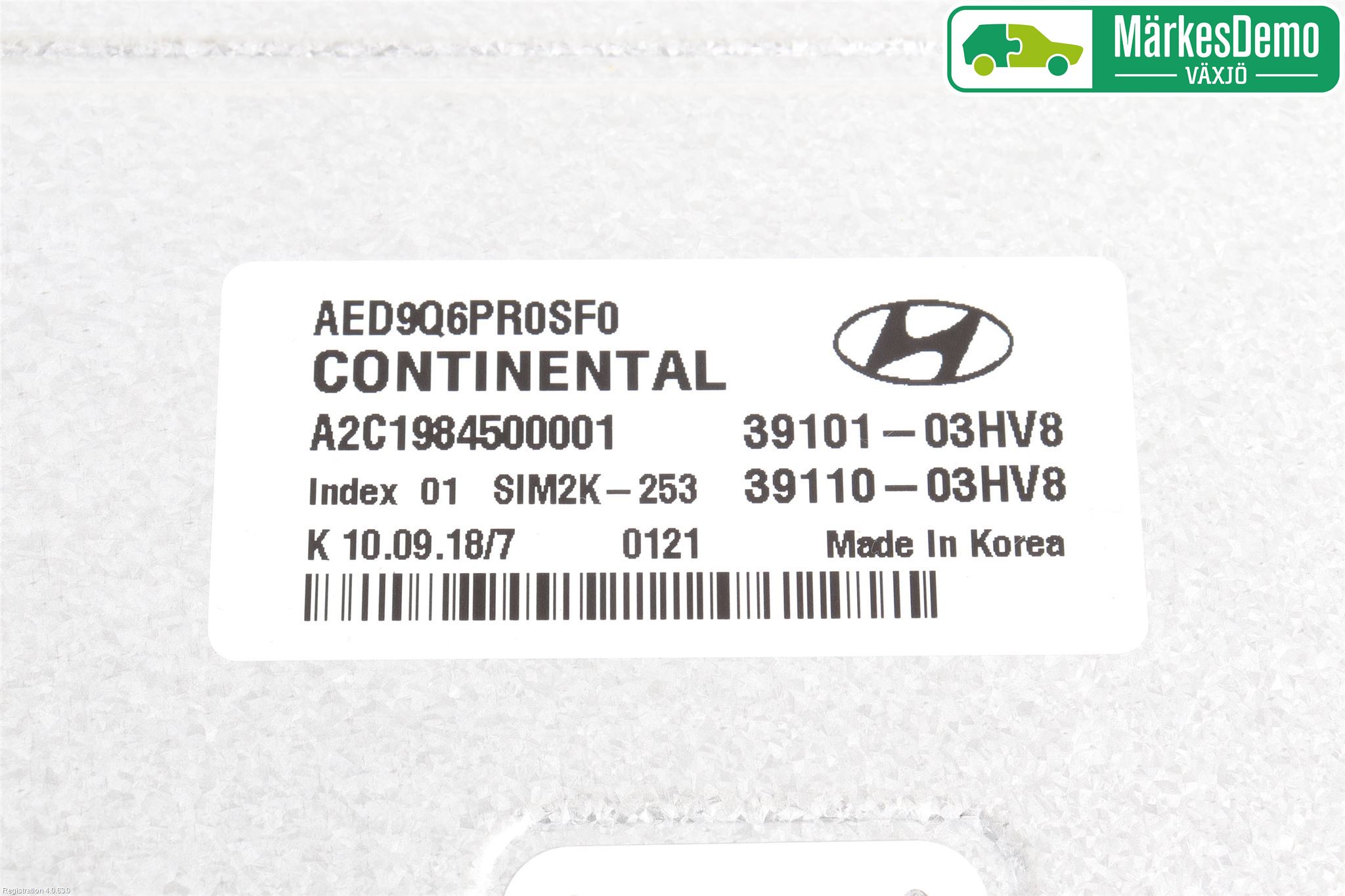 Hyundai IONIQ AE 17-22 Styrenhet Insprut Bensin