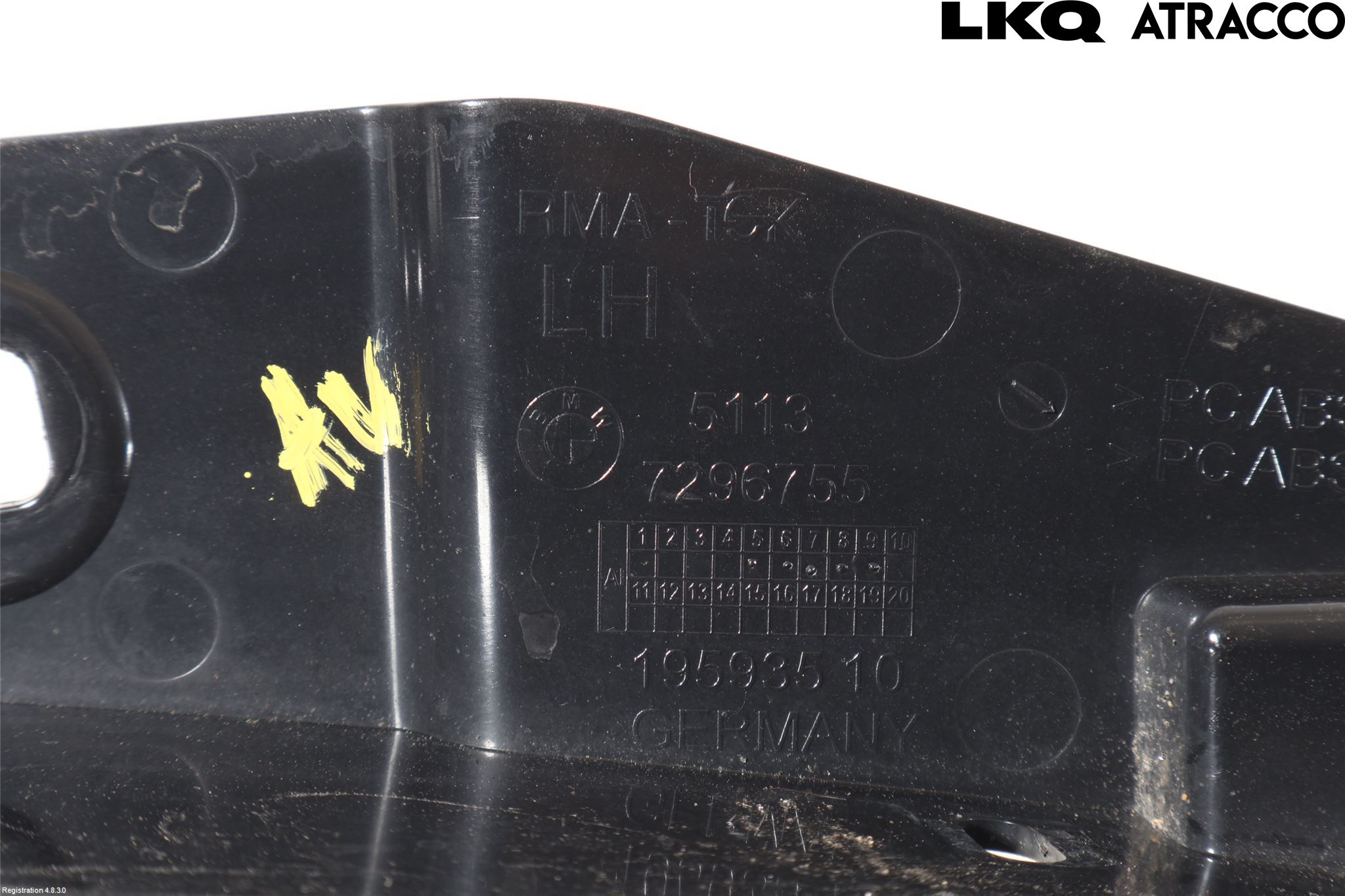 BMW i3 I01 13-22 Skärm Bak Vänster