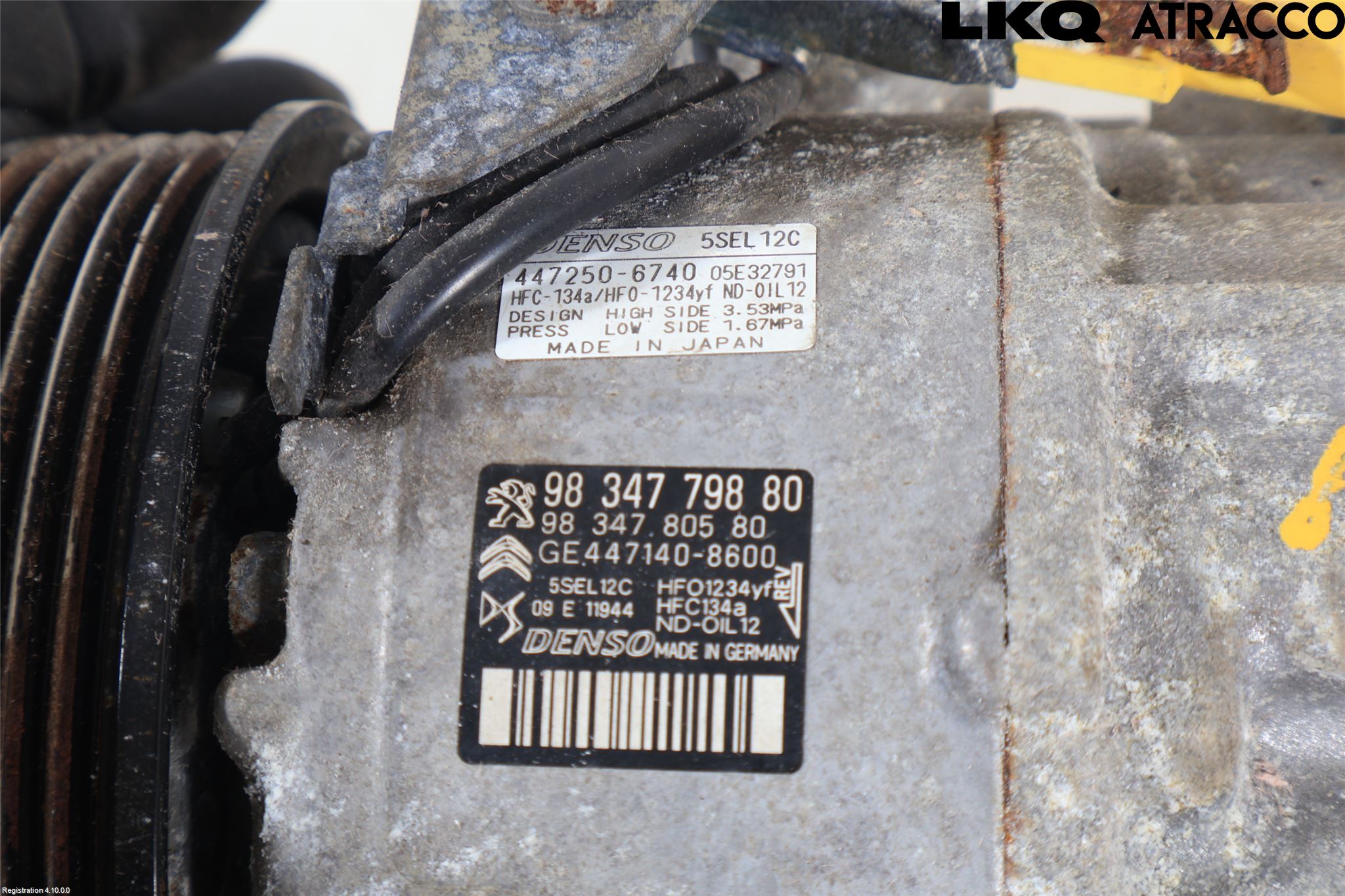 Peugeot 208/E-208 20- Ac Kompressor