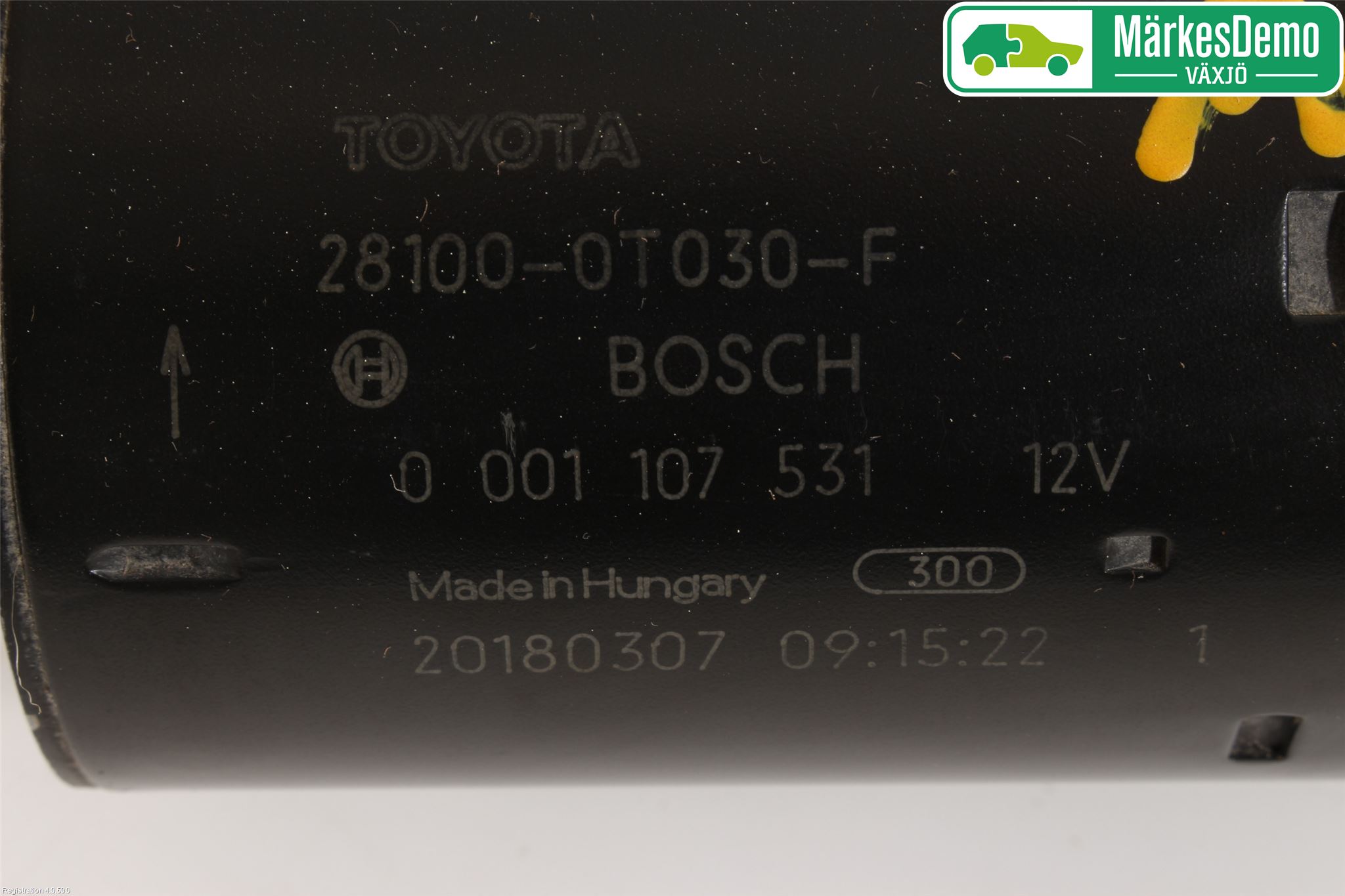 Toyota AVENSIS 16-18 Startmotor