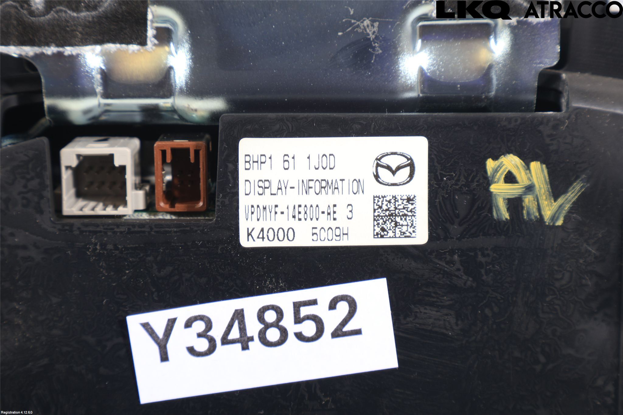 Mazda 3 III 14-19 Multifunktionsdisplay