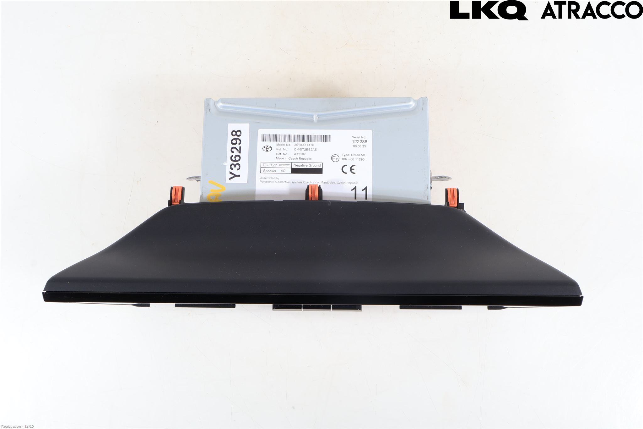 Toyota C-HR 24- Cd Radio - Multimediapanel