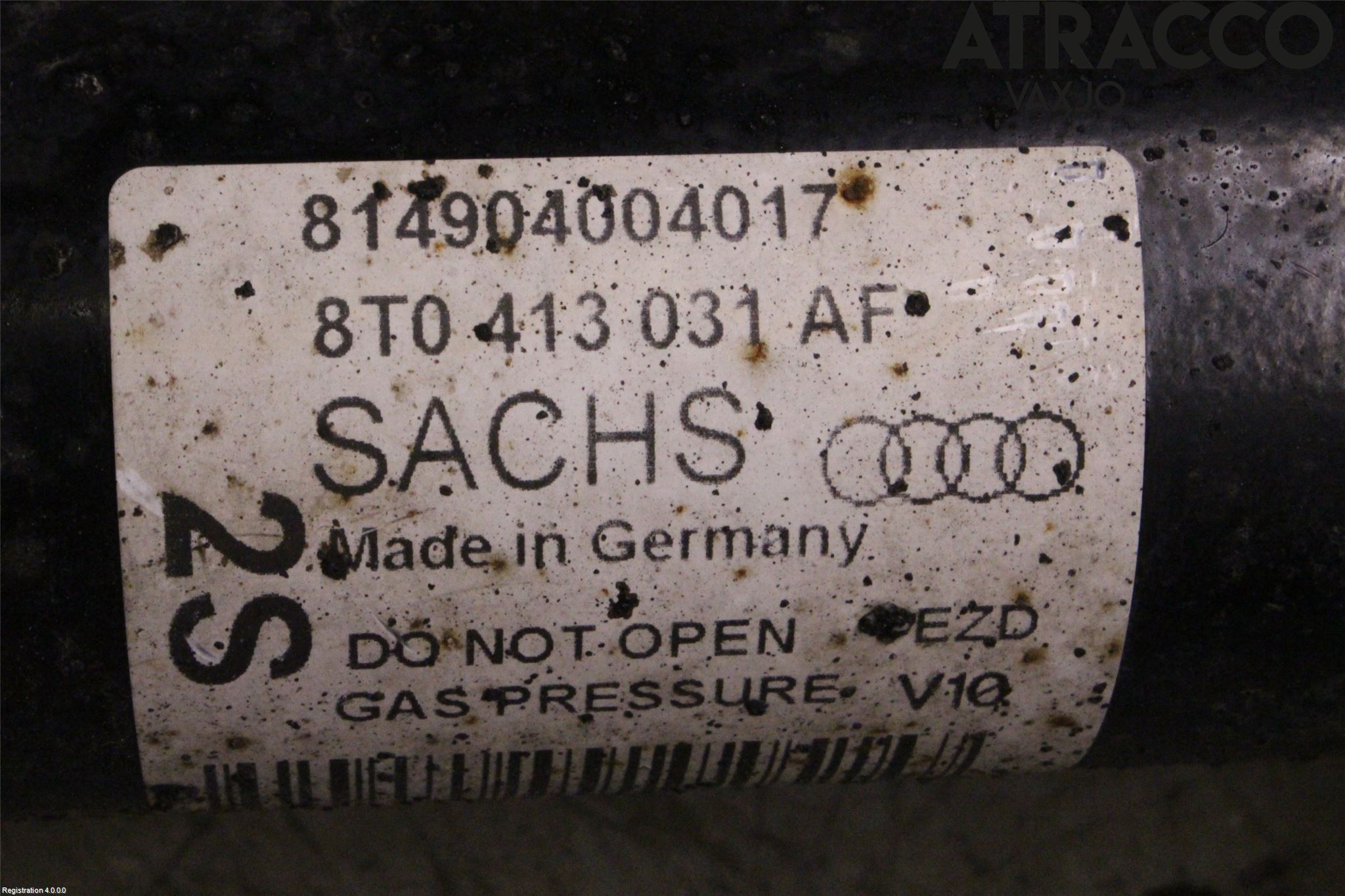 Audi A5 07-16 Fjäderben Fram Höger