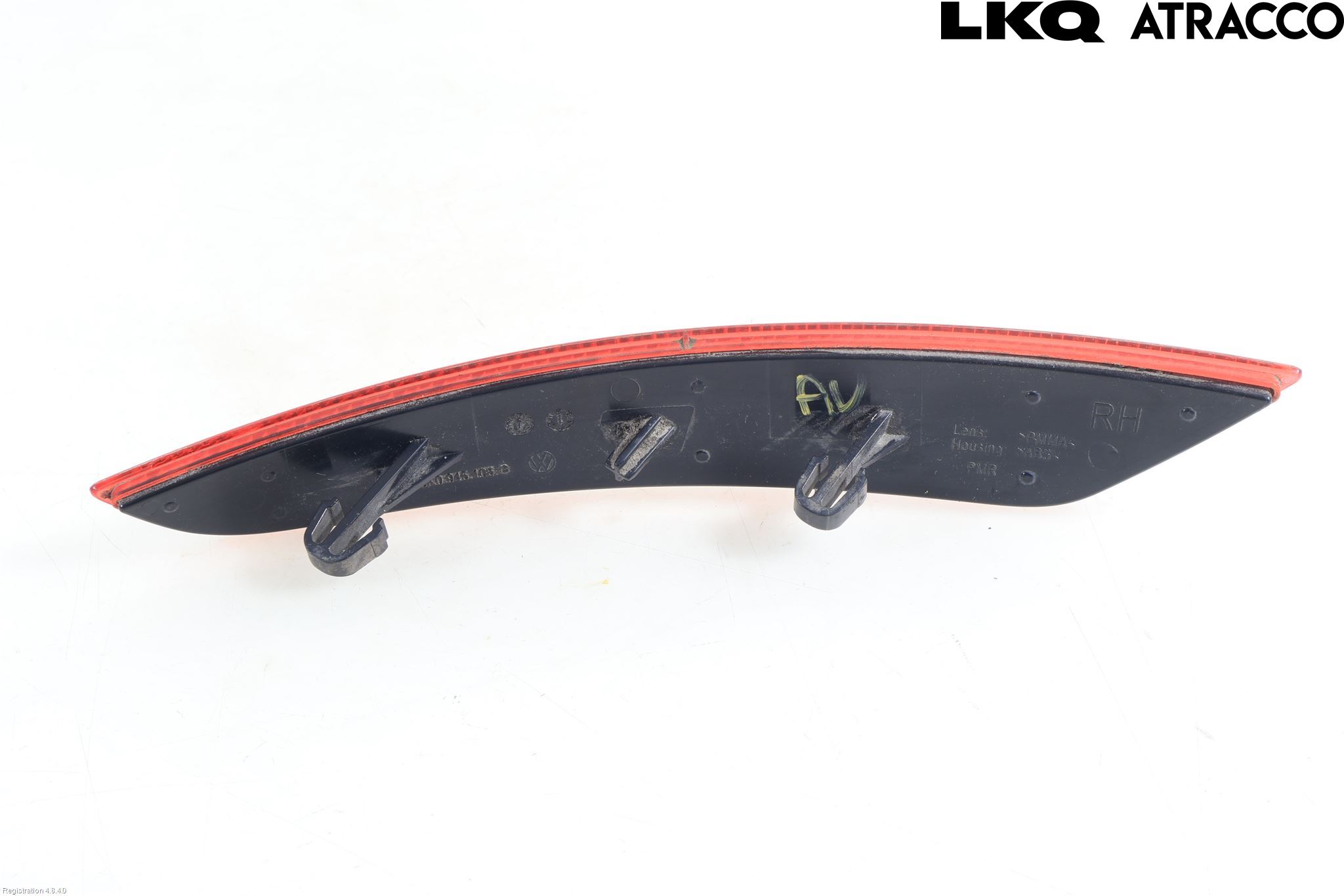Volkswagen VW GOLF VI 09-13 Dimljus/Reflex Bak