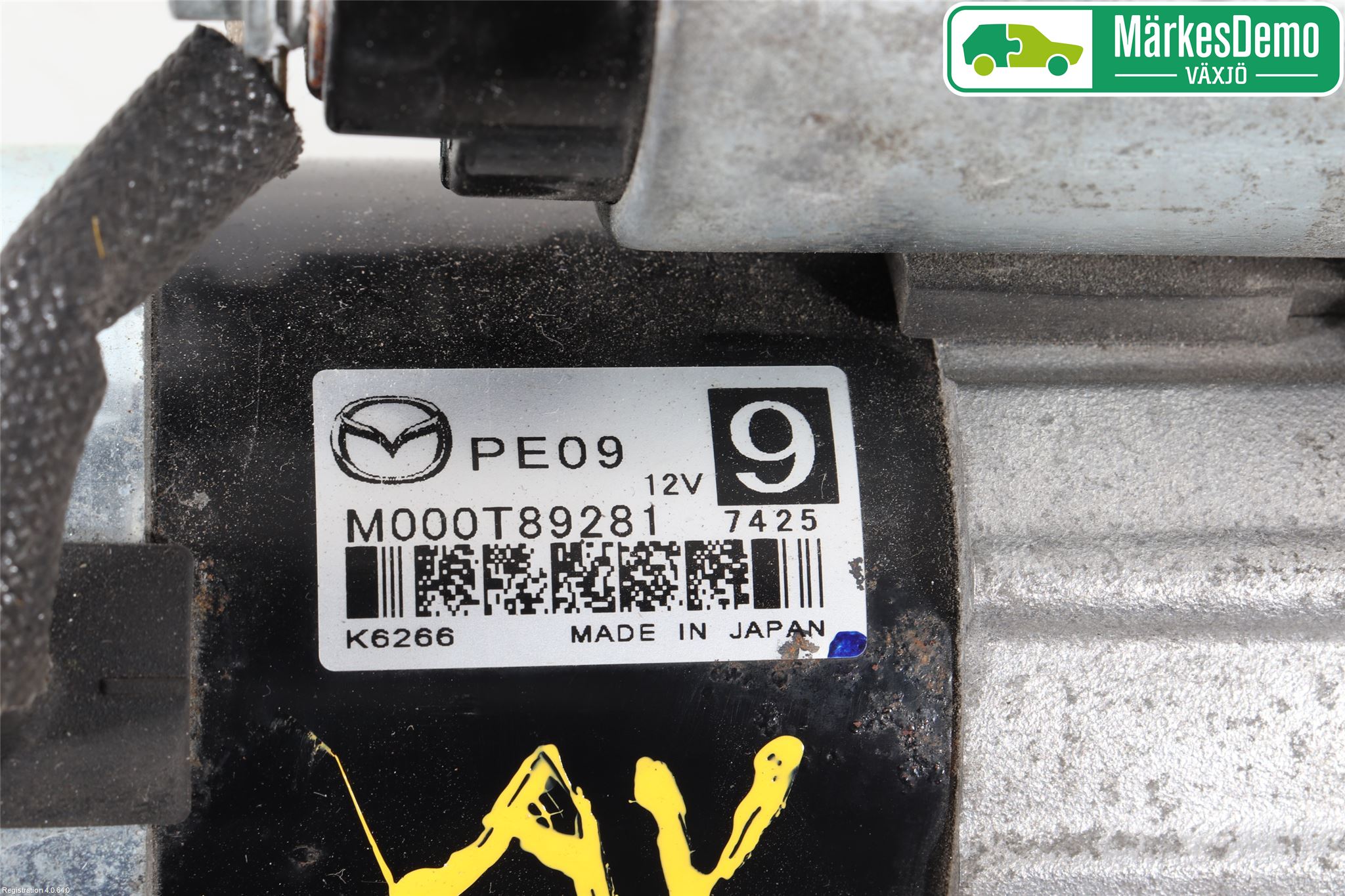 Mazda CX-3 Startmotor