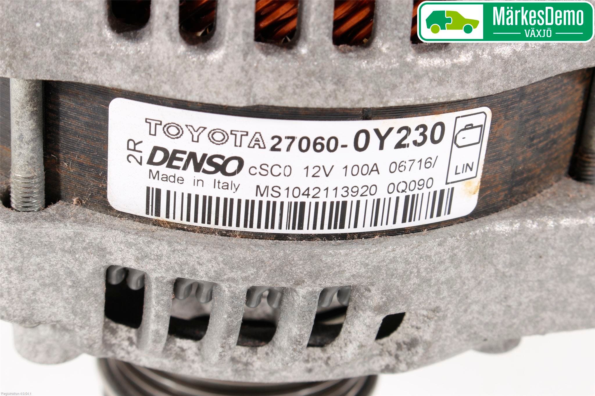 Toyota AURIS 13-19 Generator