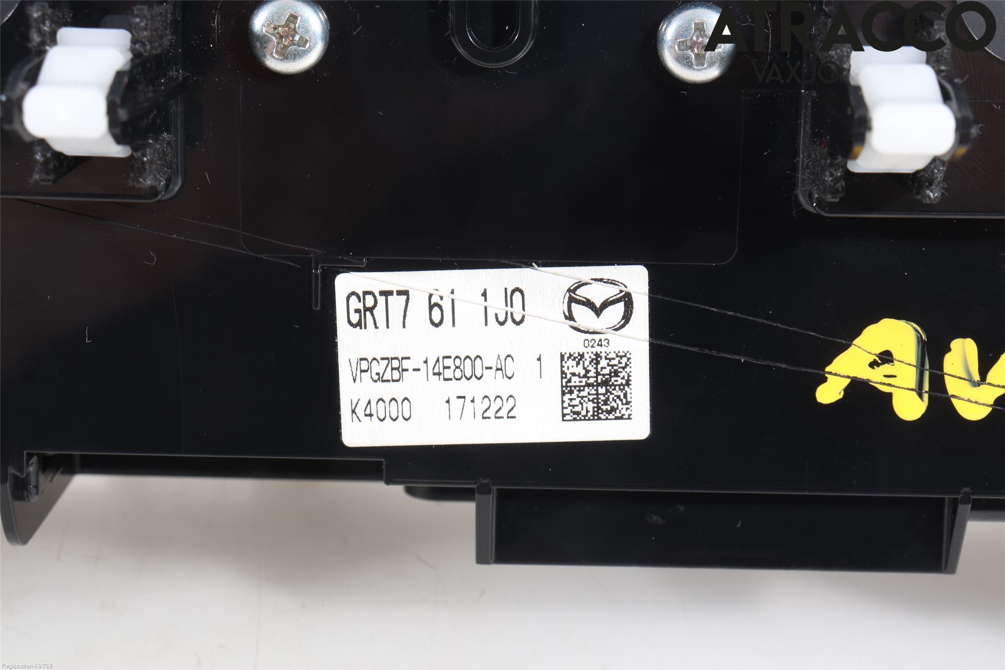 Mazda 6 13- Cd Radio - Multimediapanel