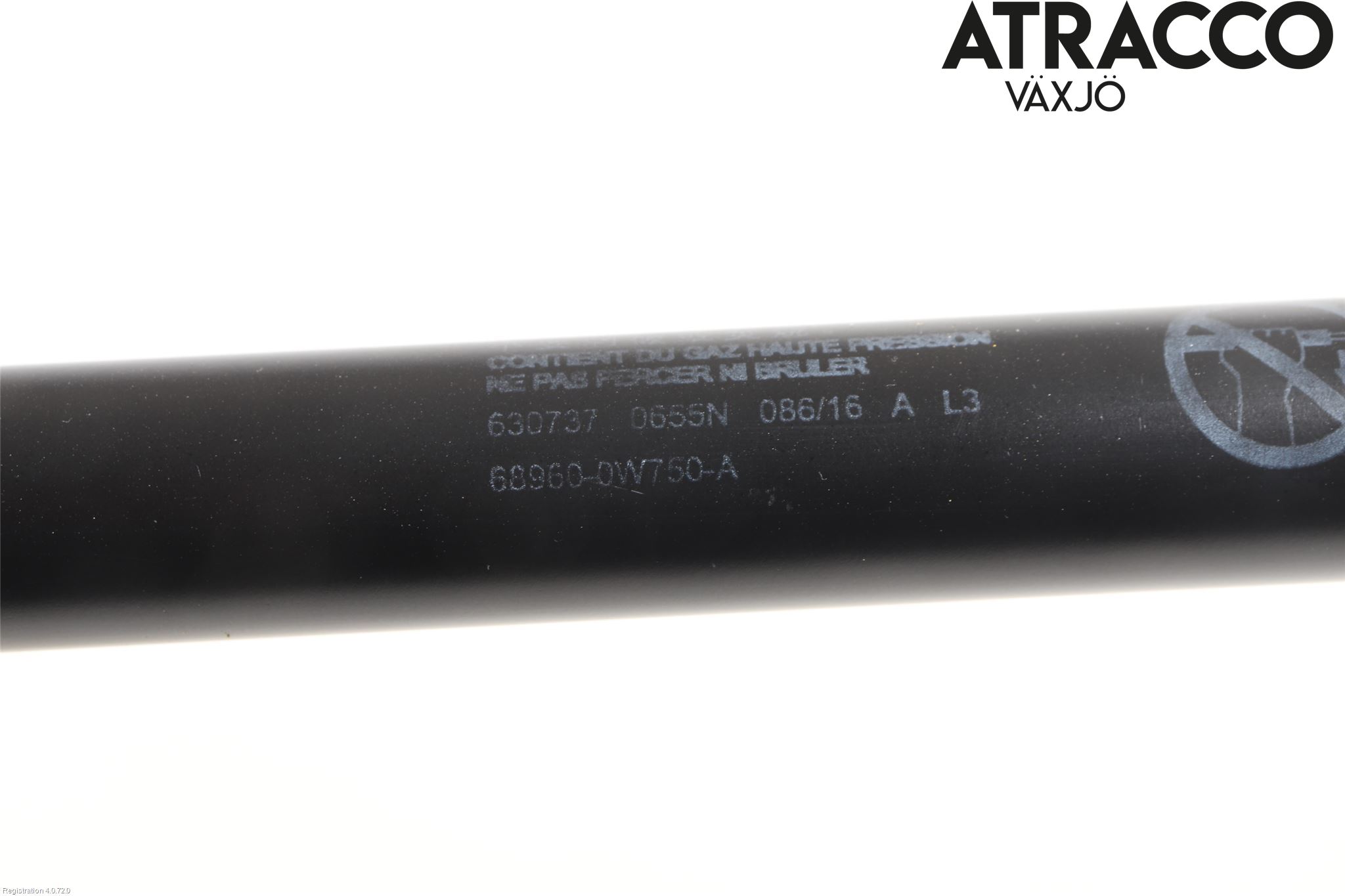 Lexus NX 300h 15-21 Gasfjäder Baklucka