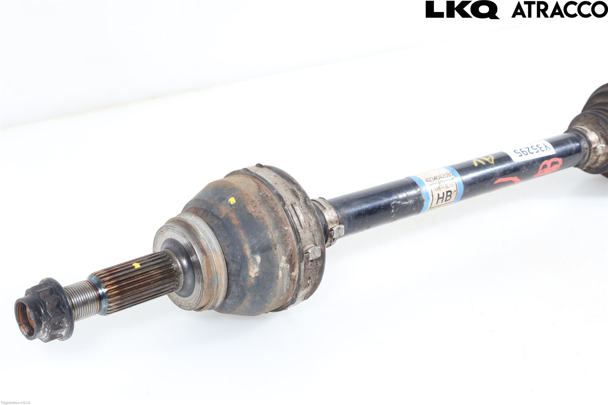 Toyota bZ4X EA10 22- Drivaxel Bak Vänster