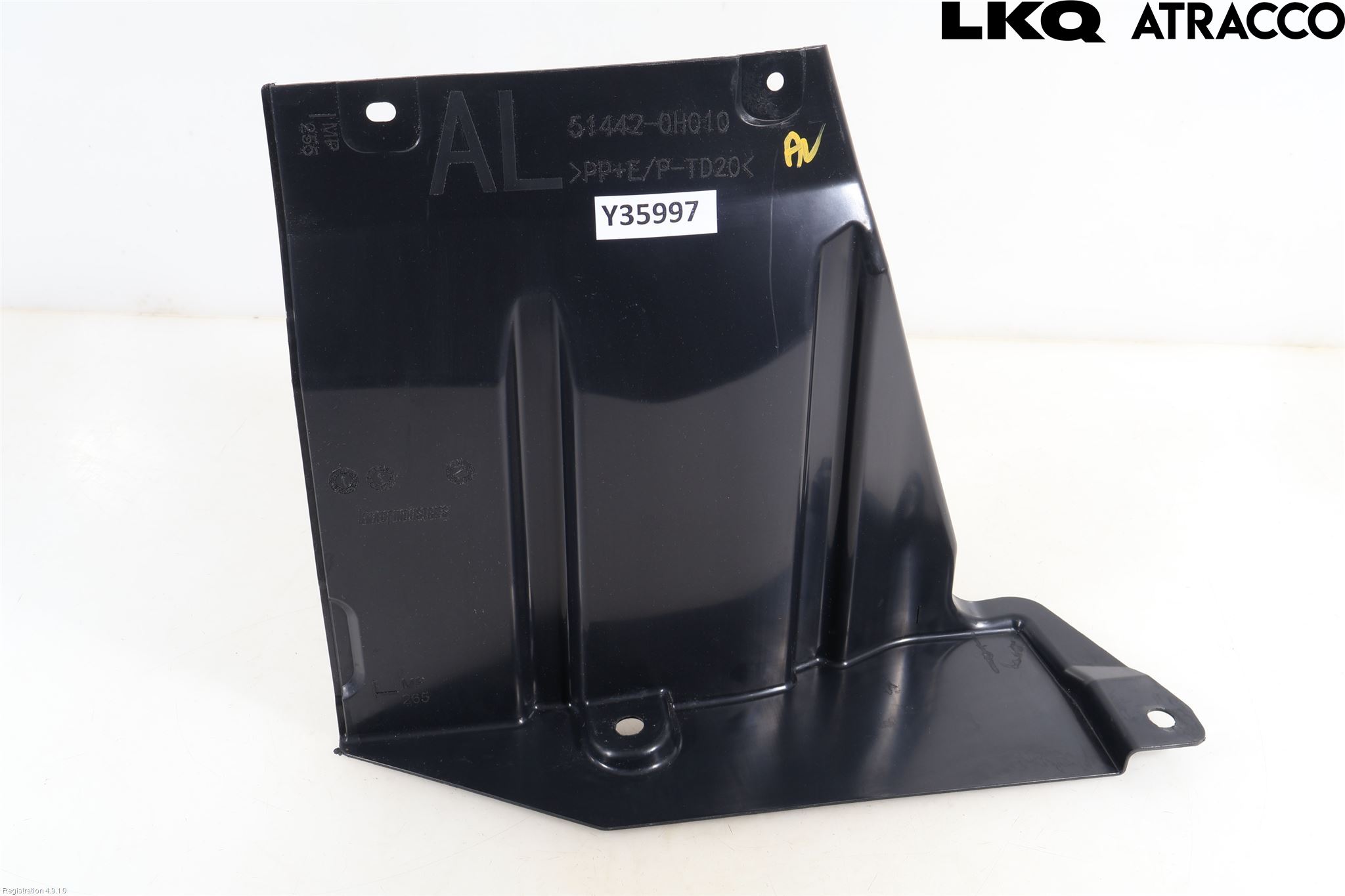 Toyota AYGO X AB70 22- Hasplåt Plåt-Plast