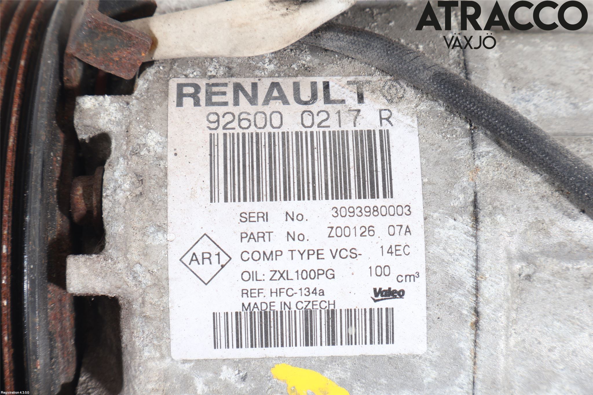 Renault CLIO IV 12-16 Ac Kompressor