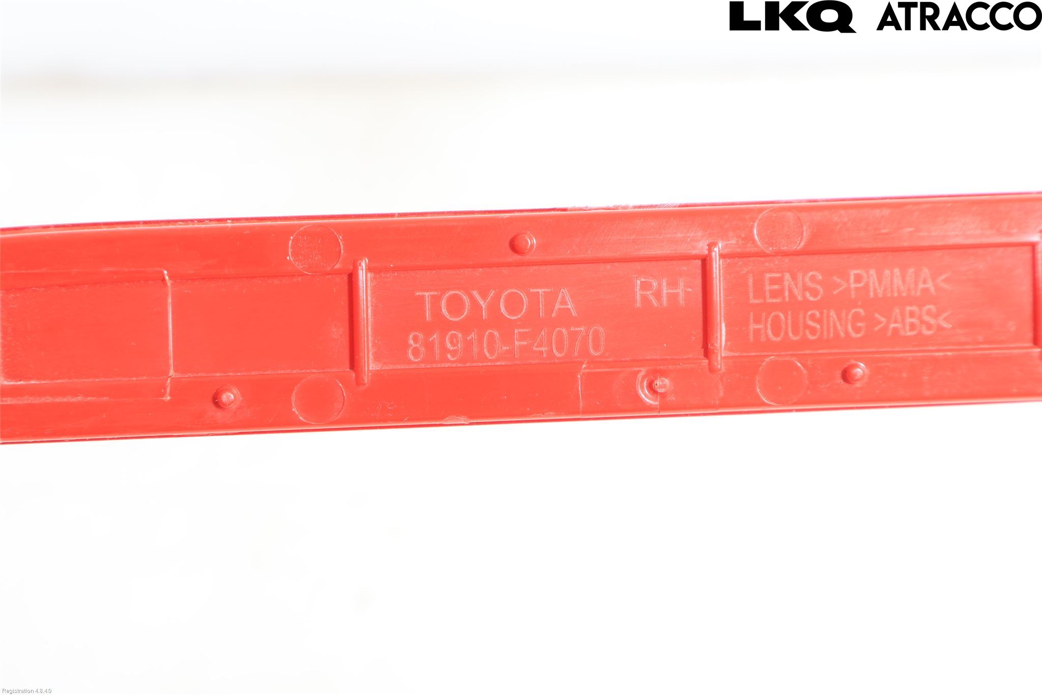 Toyota C-HR 24- Dimljus/Reflex Bak