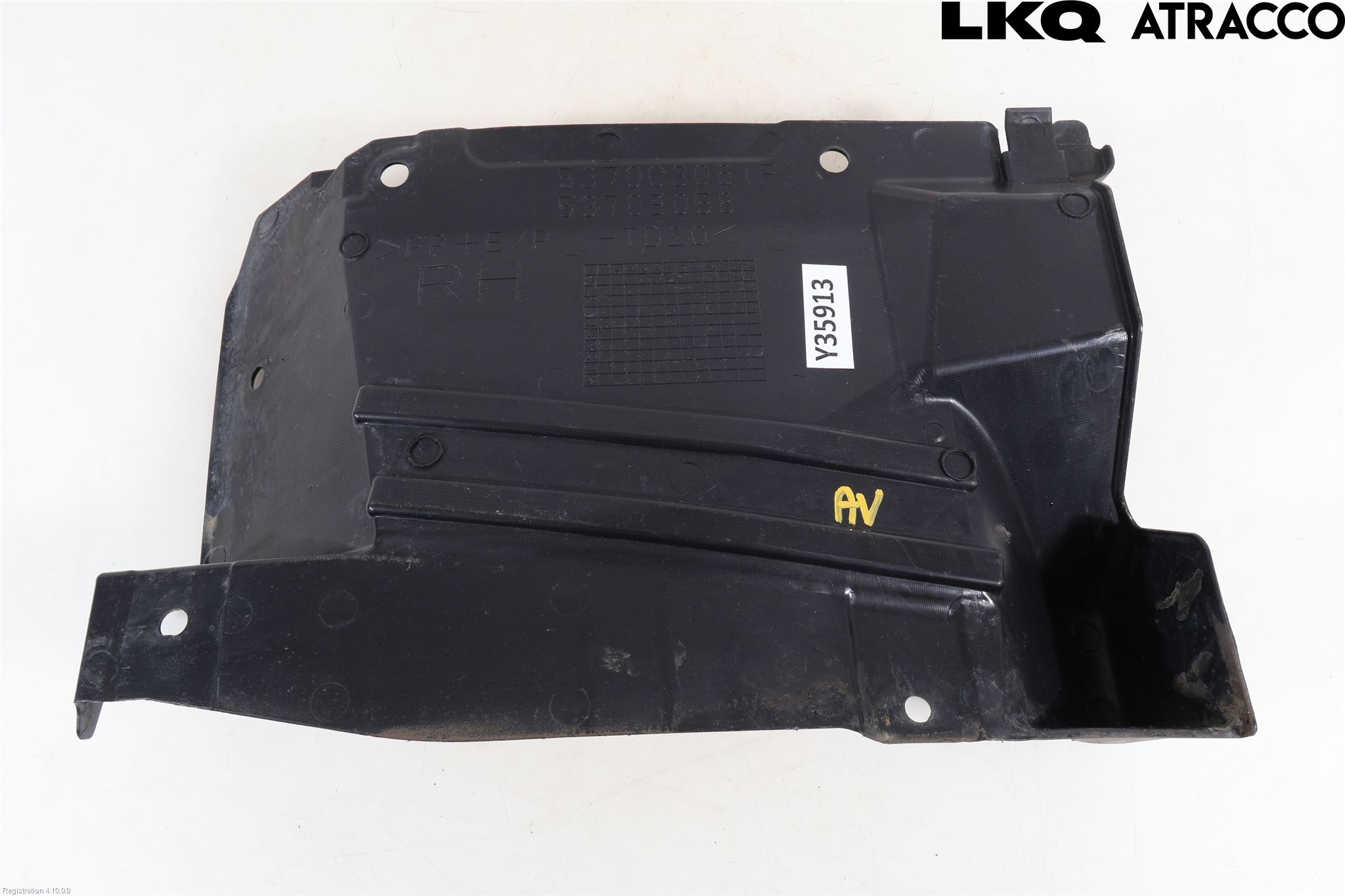 Mitsubishi OUTLANDER 13-21 Hasplåt Plåt-Plast