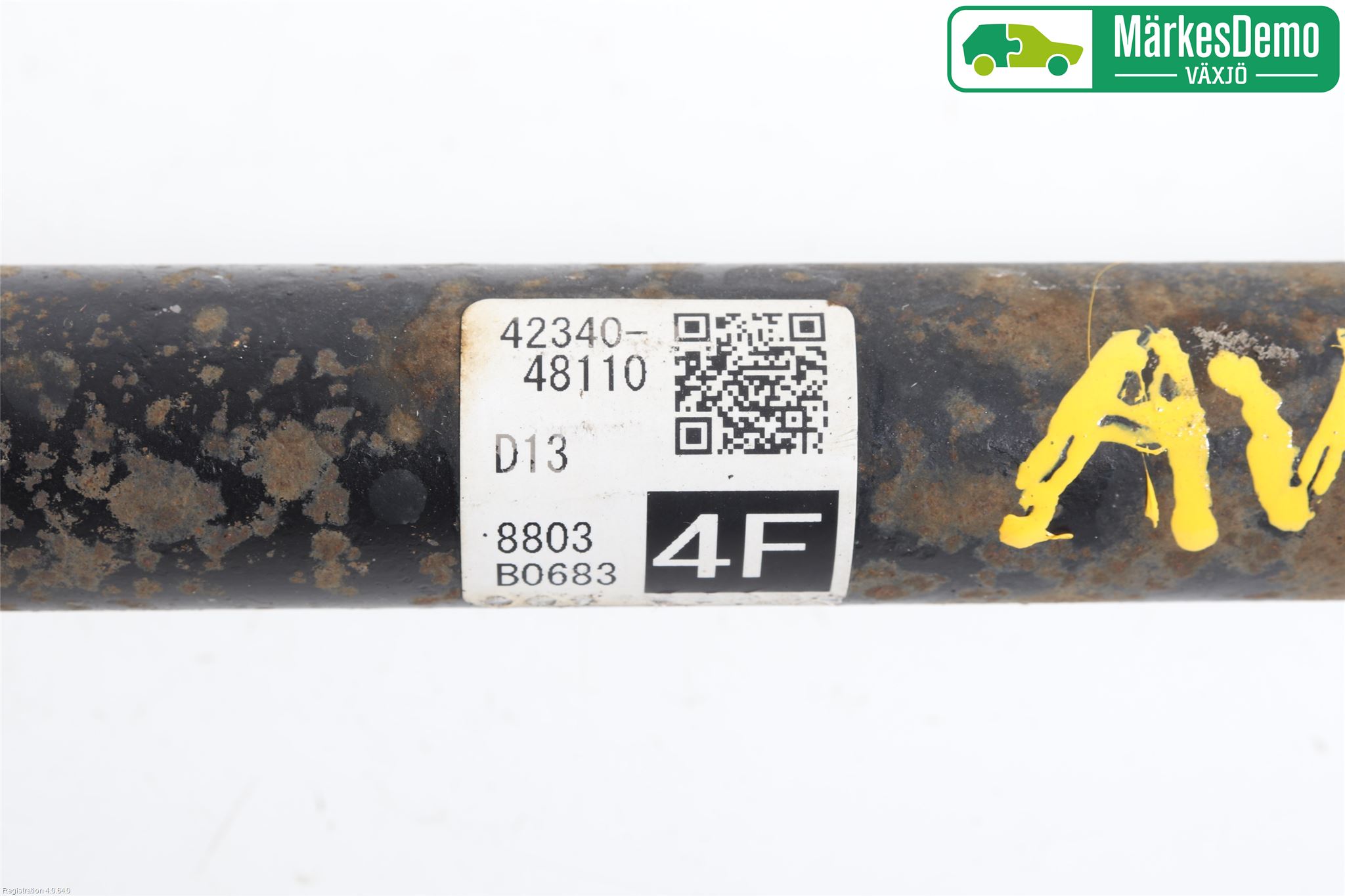 Toyota RAV4 13-18 Drivaxel Bak Höger