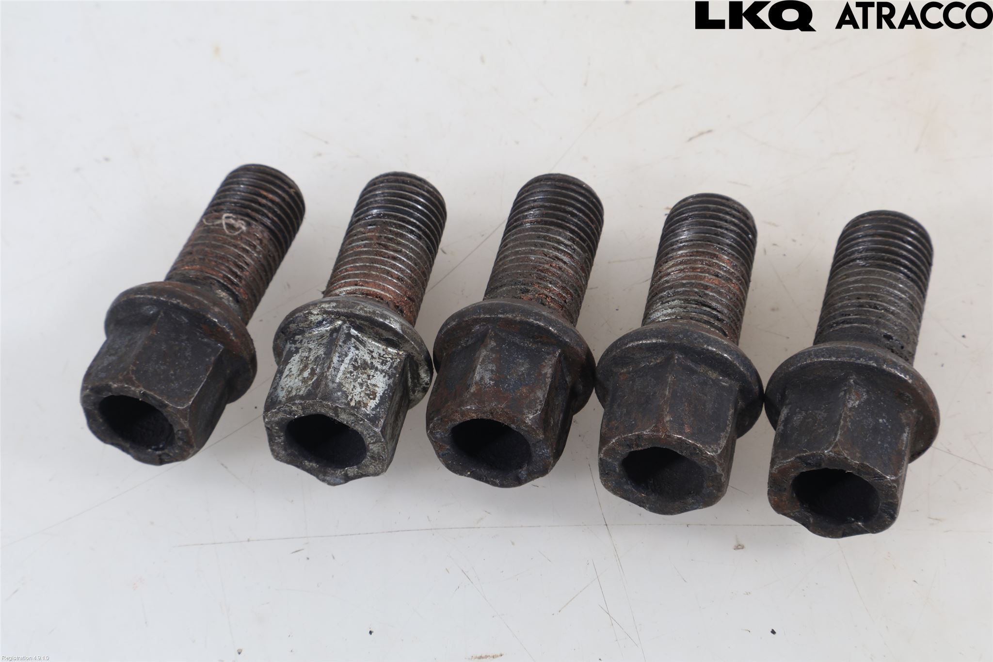 Volkswagen VW POLO 10-17 Hjulmutter-Bult-Sats