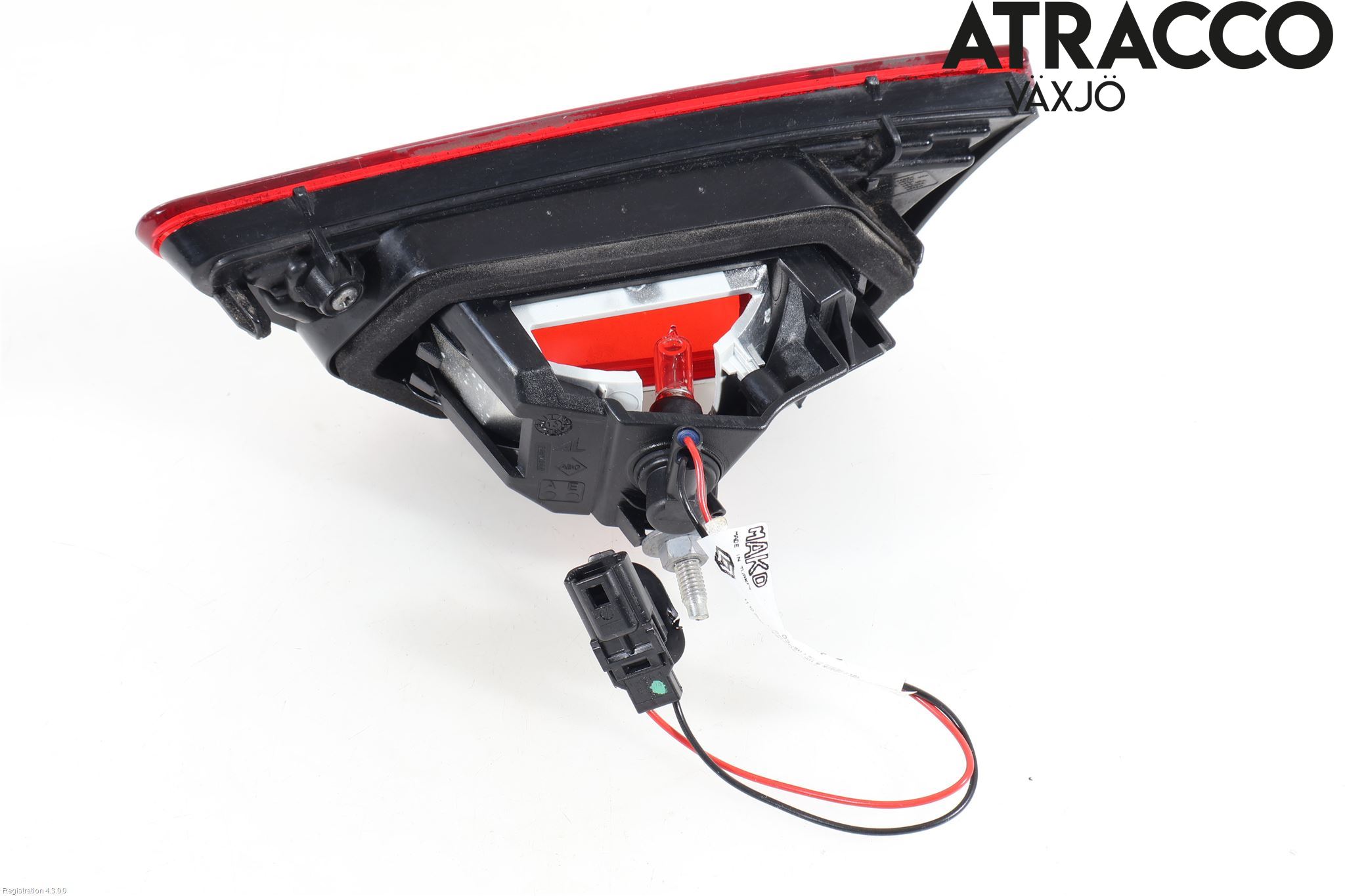 Renault CLIO IV 12-16 Bakljus Lucka Vä