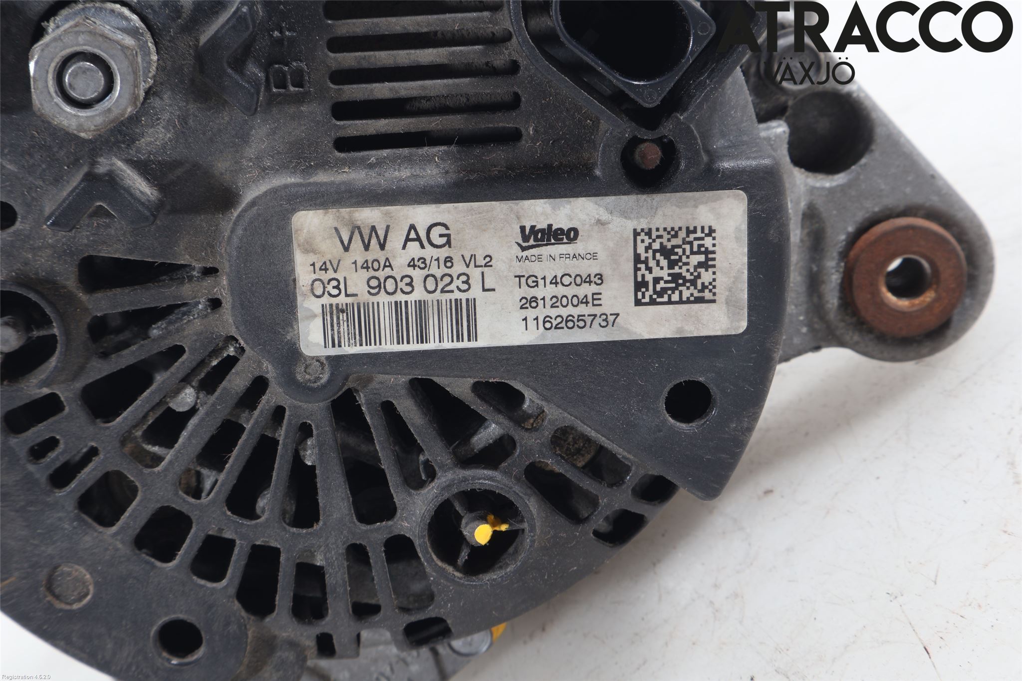 Volkswagen VW PASSAT 15-19 Generator
