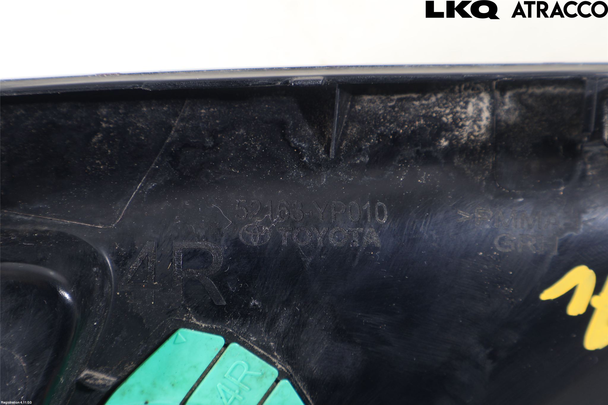 Toyota C-HR 16-23 Stötfångardel Bak Hö