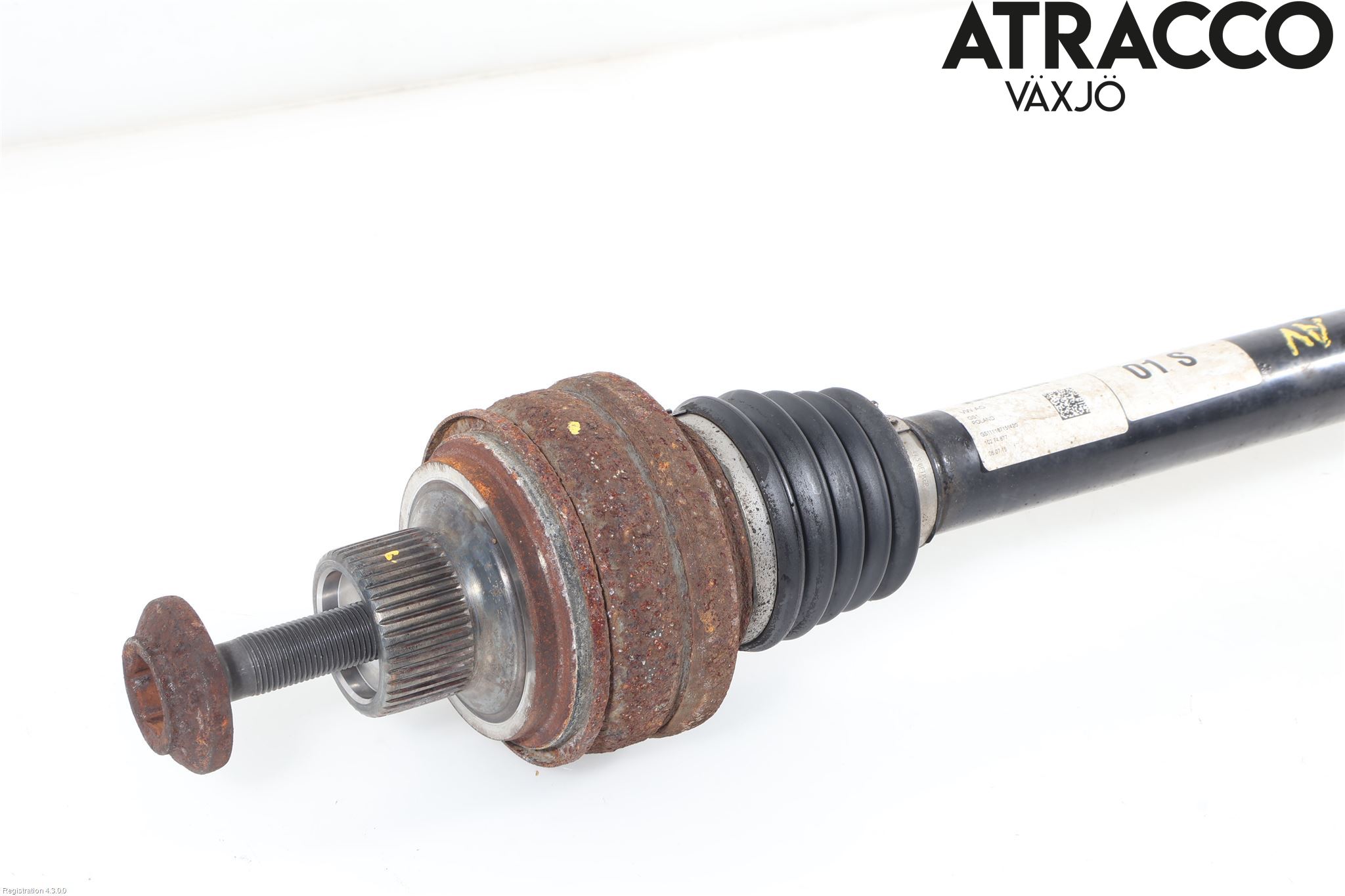 Audi Q7/SQ7 Drivaxel Bak Vänster