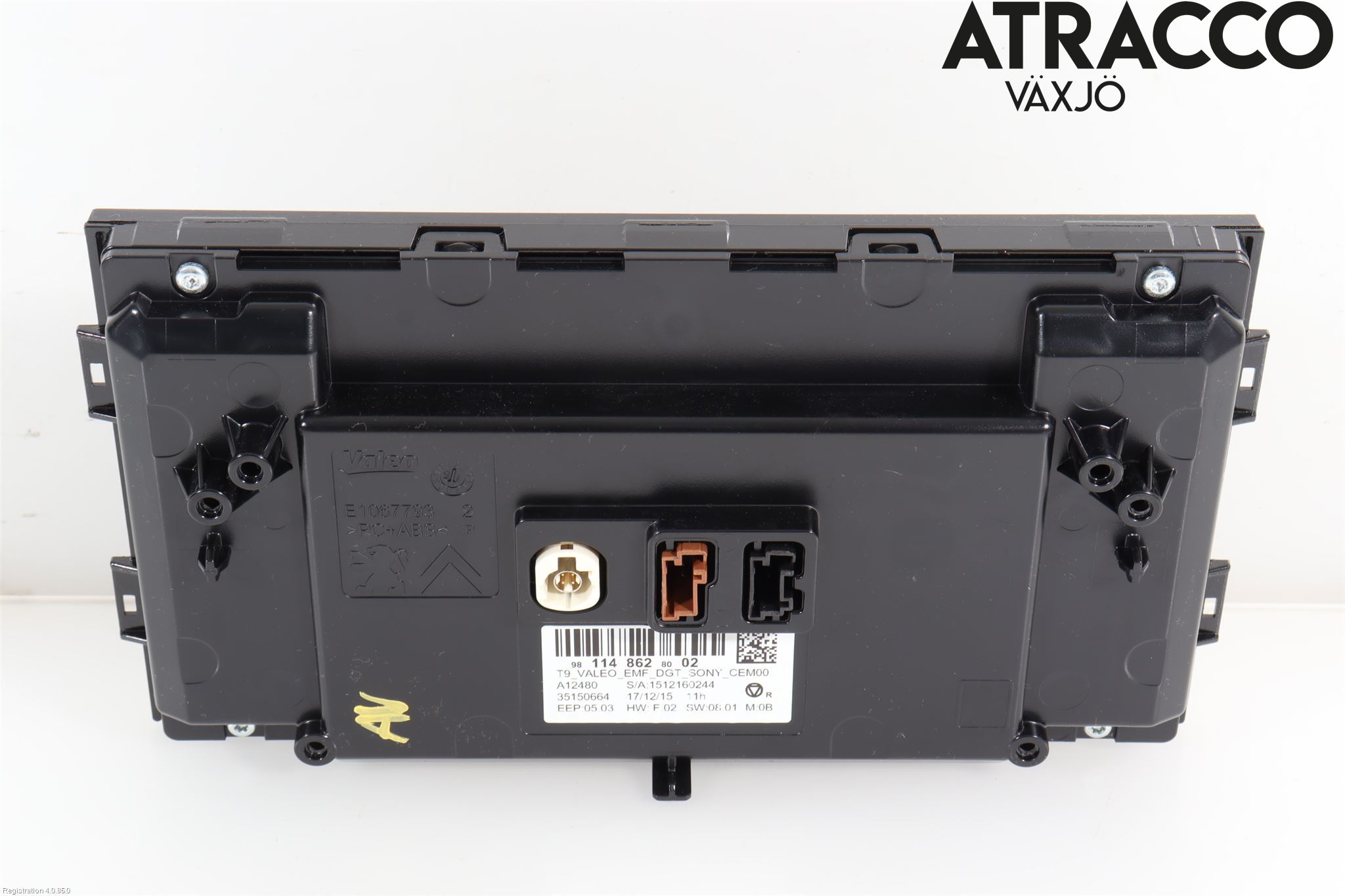 Peugeot 308 14-21 Multifunktionsdisplay