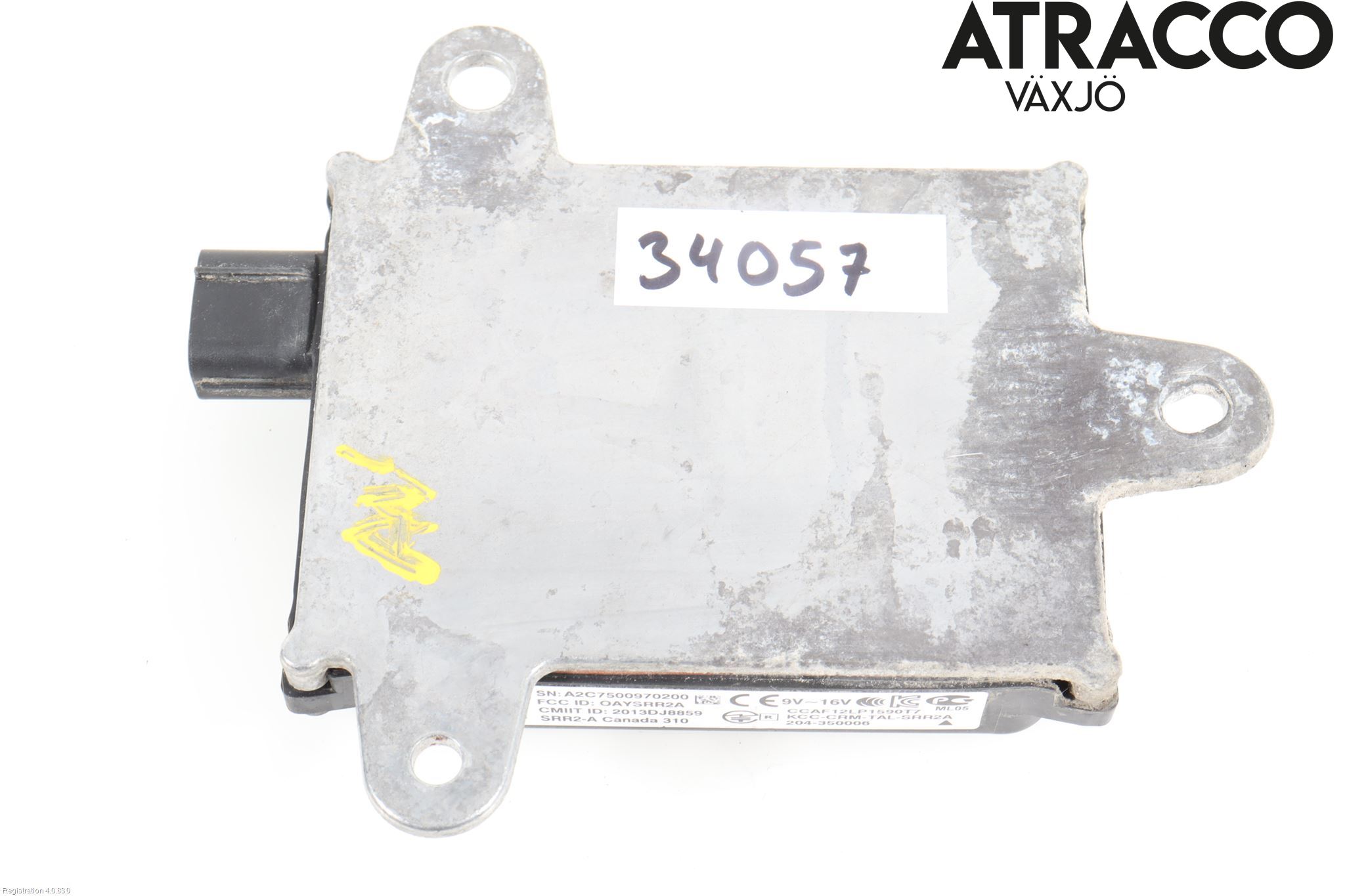 Toyota PRIUS (ZVW50) 16-21 Sensor Aktivt Kollisionsskydd
