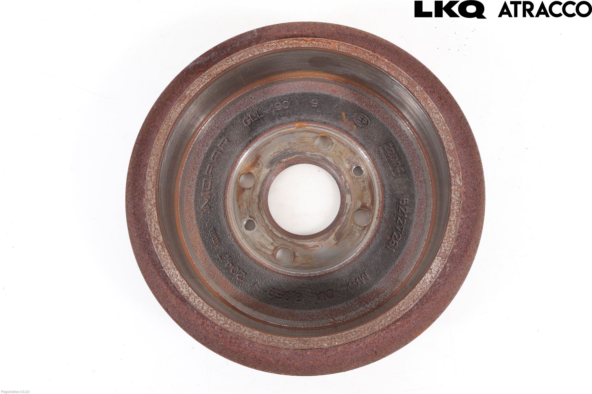 Fiat 500e 20- Bromstrumma Bak