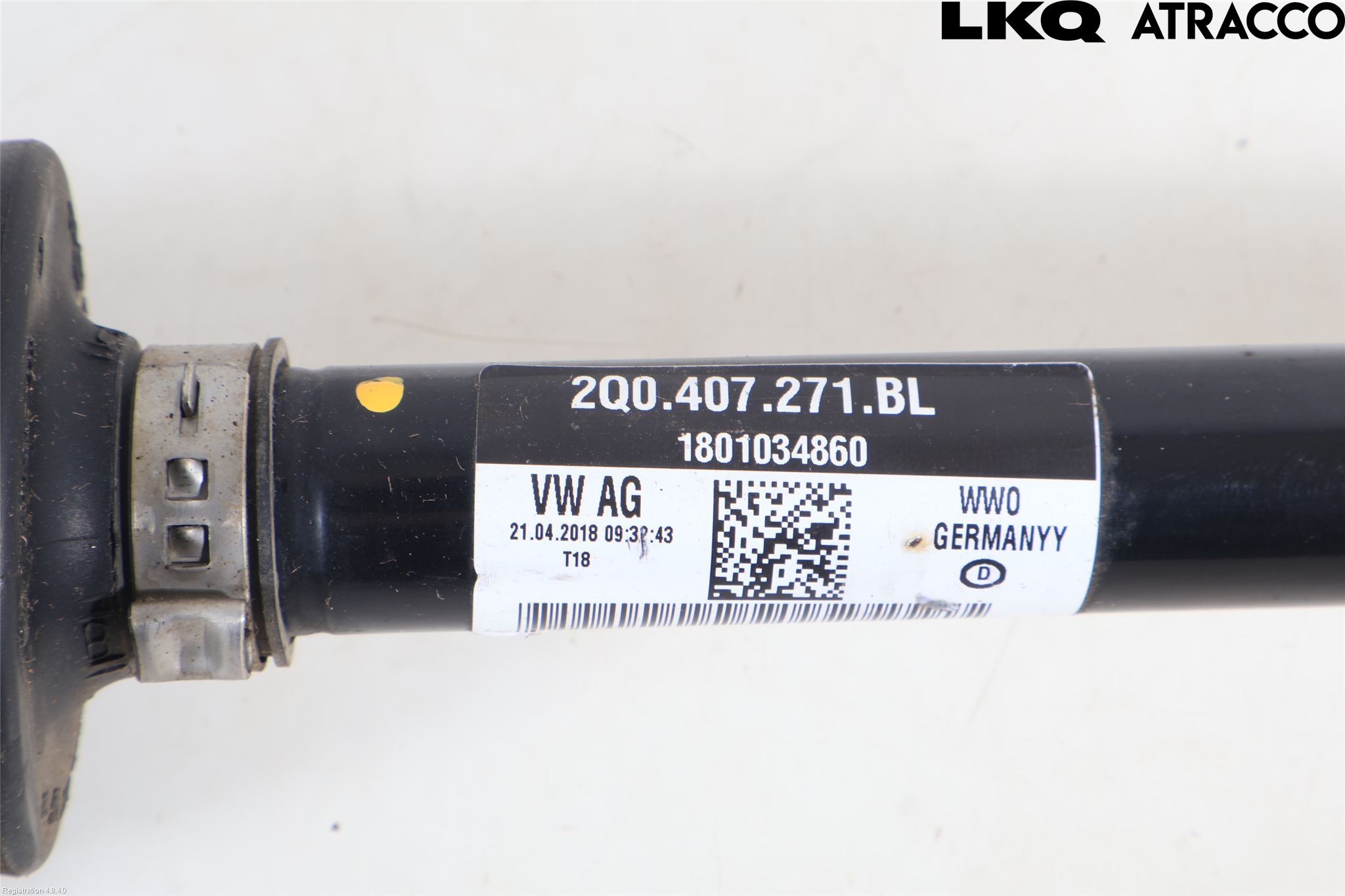 Volkswagen VW POLO VI 18->> Drivaxel Fram Vänster
