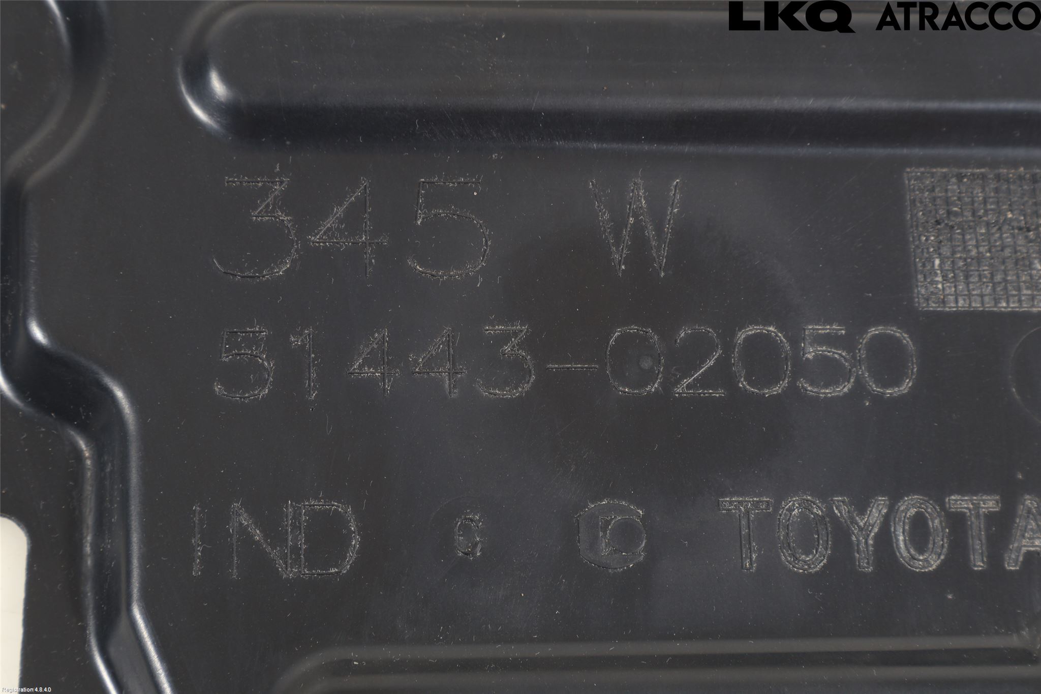 Toyota AURIS 13-19 Hasplåt Plåt-Plast