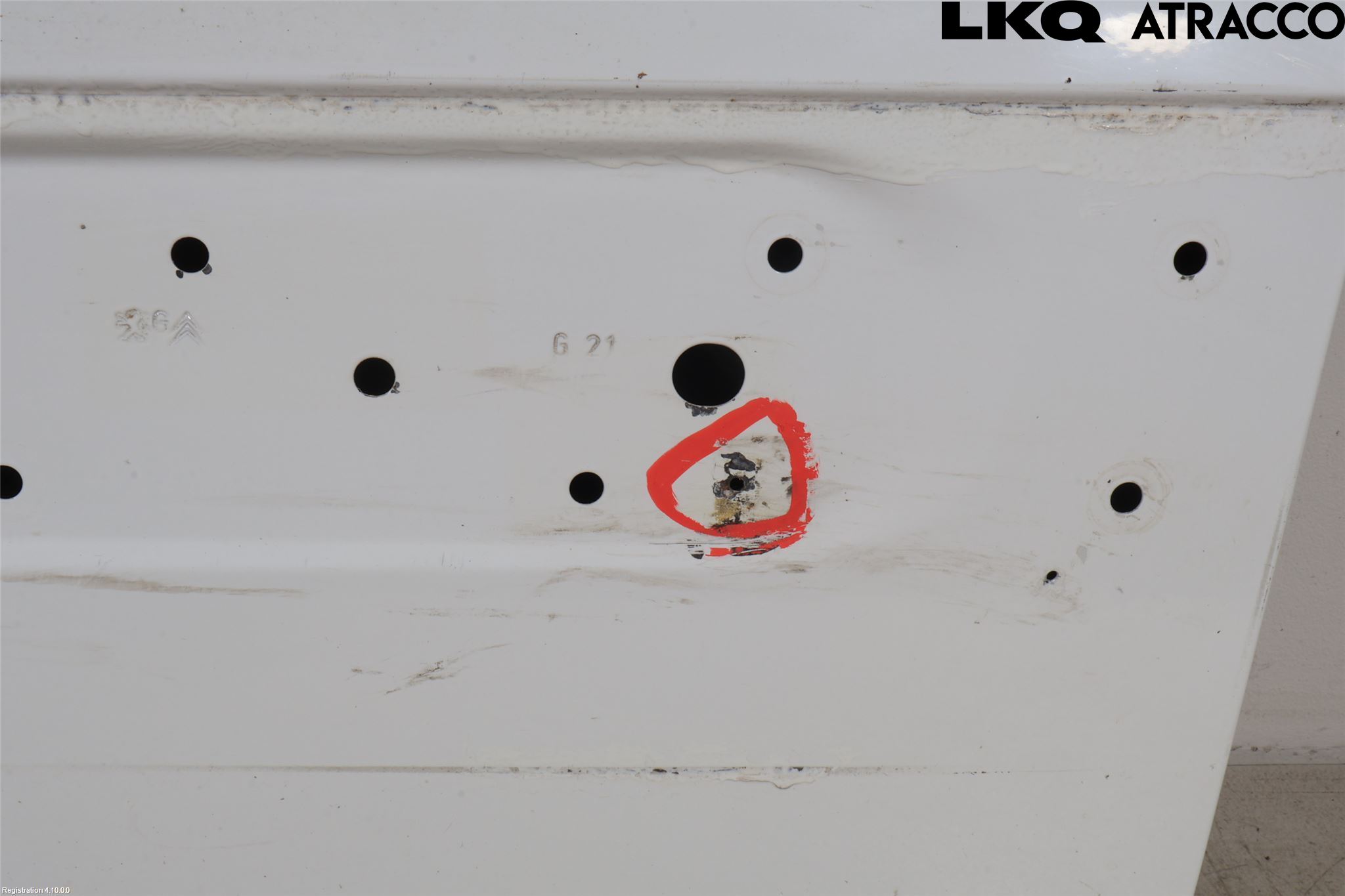 Peugeot PARTNER 08-15 Dörr Fram Vänster