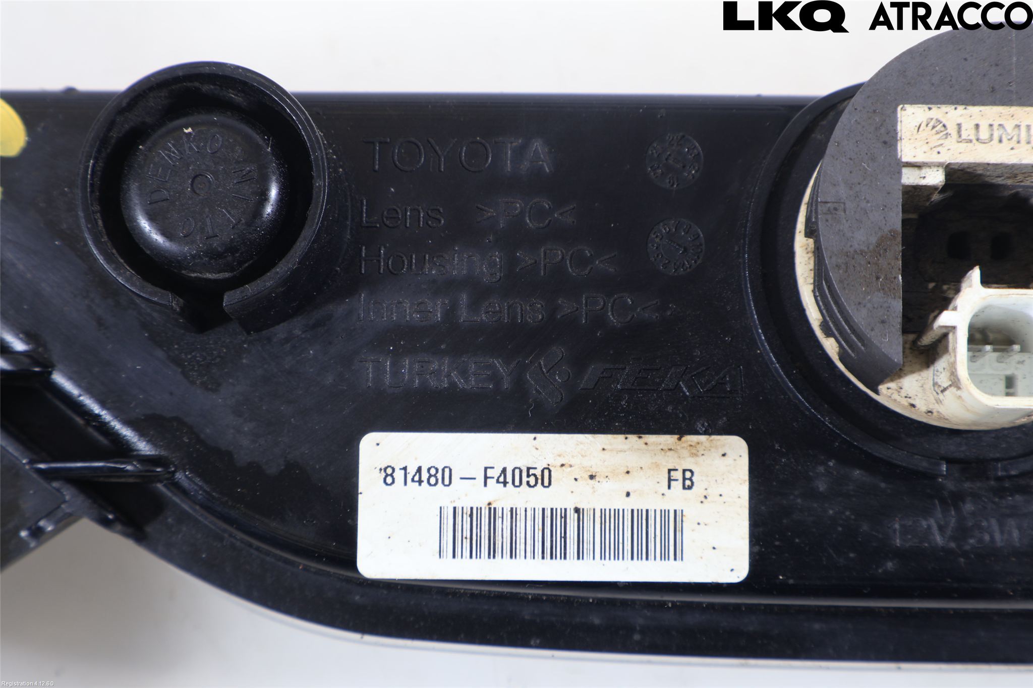 Toyota C-HR 16-23 Dimljus/Reflex Bak