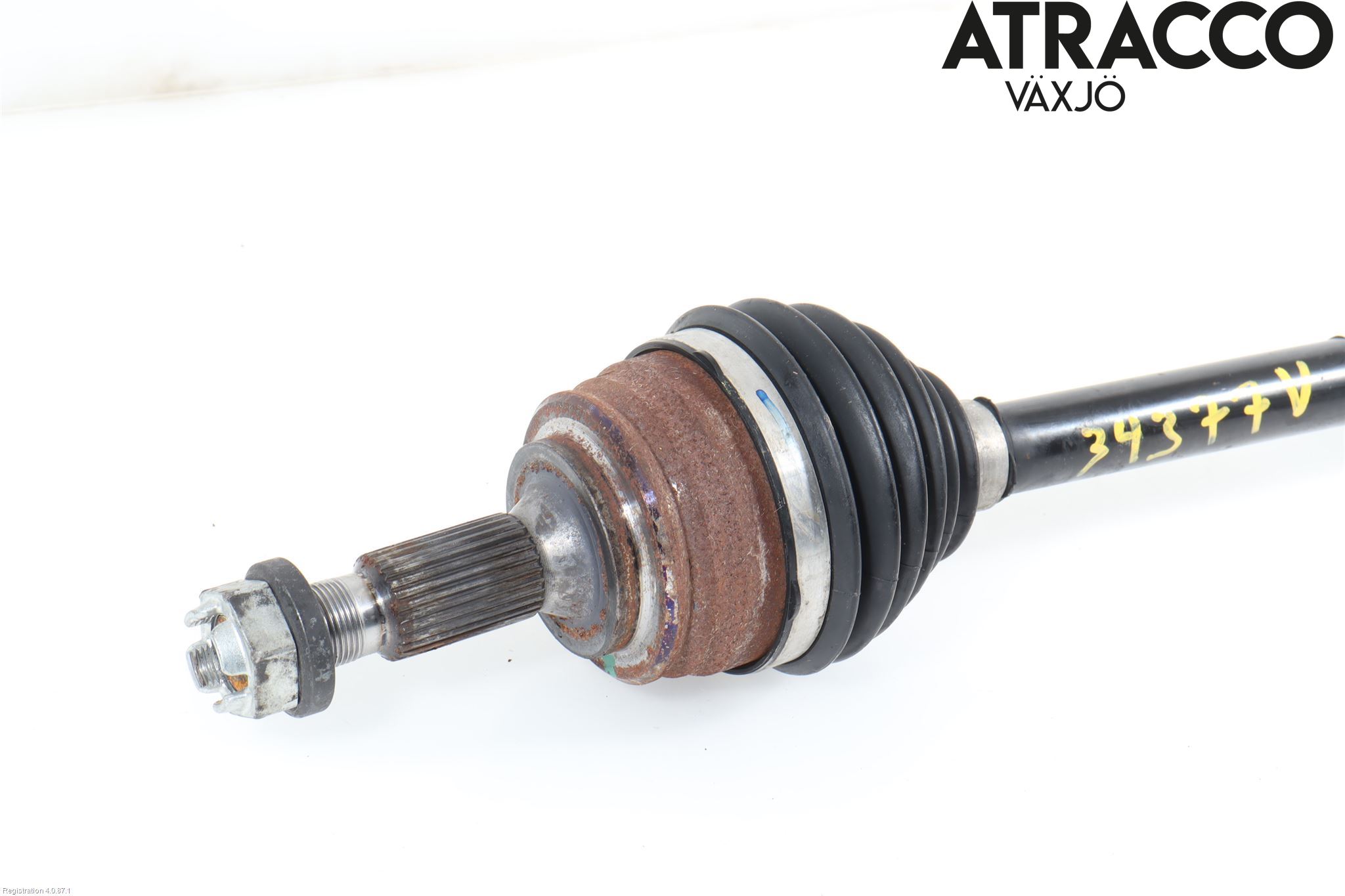 Peugeot 3008 17-24 Drivaxel Fram Vänster