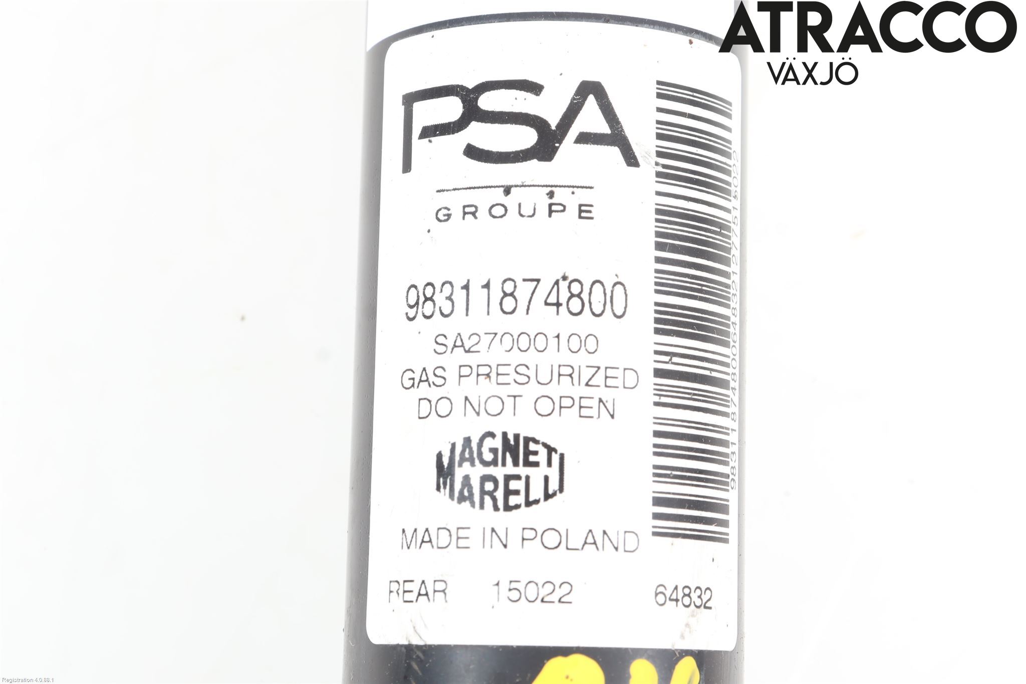 Peugeot 208/E-208 20- Stötdämpare Bak