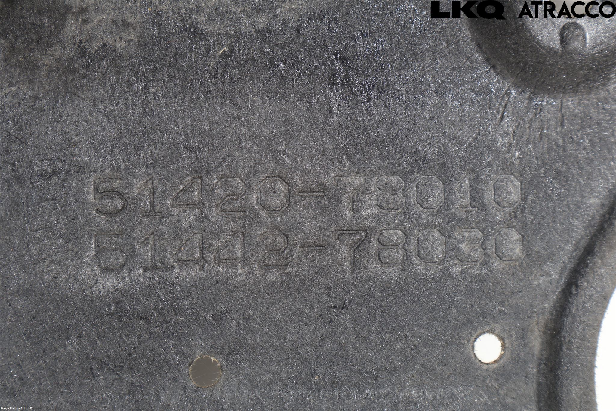 Lexus NX 340h/450h+ 21- Hasplåt Plåt-Plast