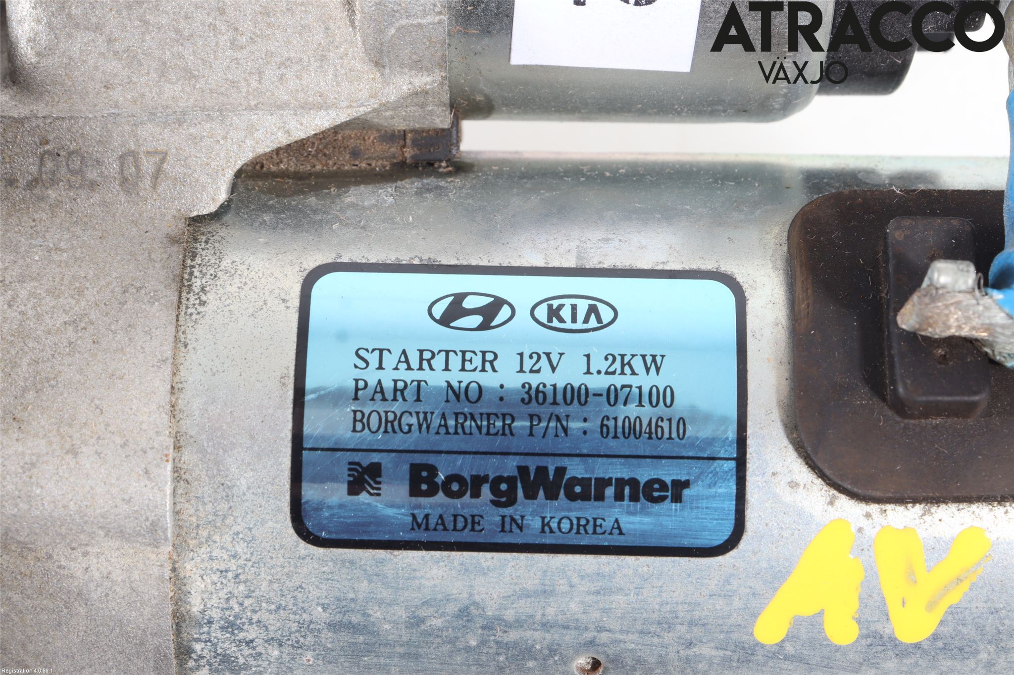 Hyundai BAYON BC3 21- Startmotor