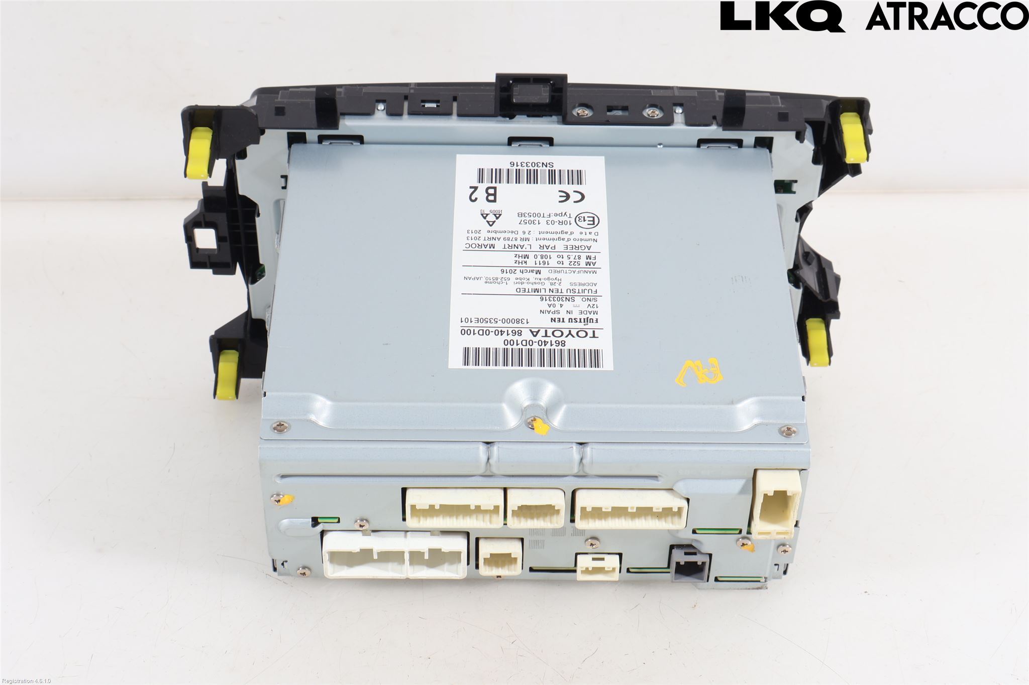 Toyota YARIS XP130 15-20 Cd Radio - Multimediapanel