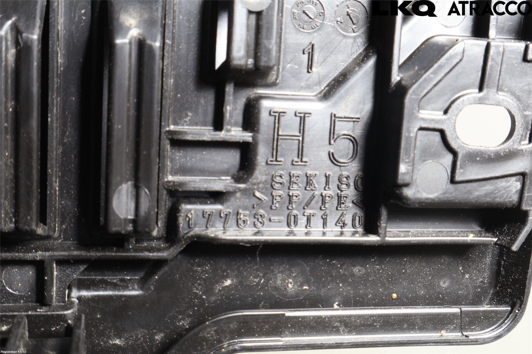 Toyota COROLLA 19- Förg-Bälg-Rör Mot Luftr