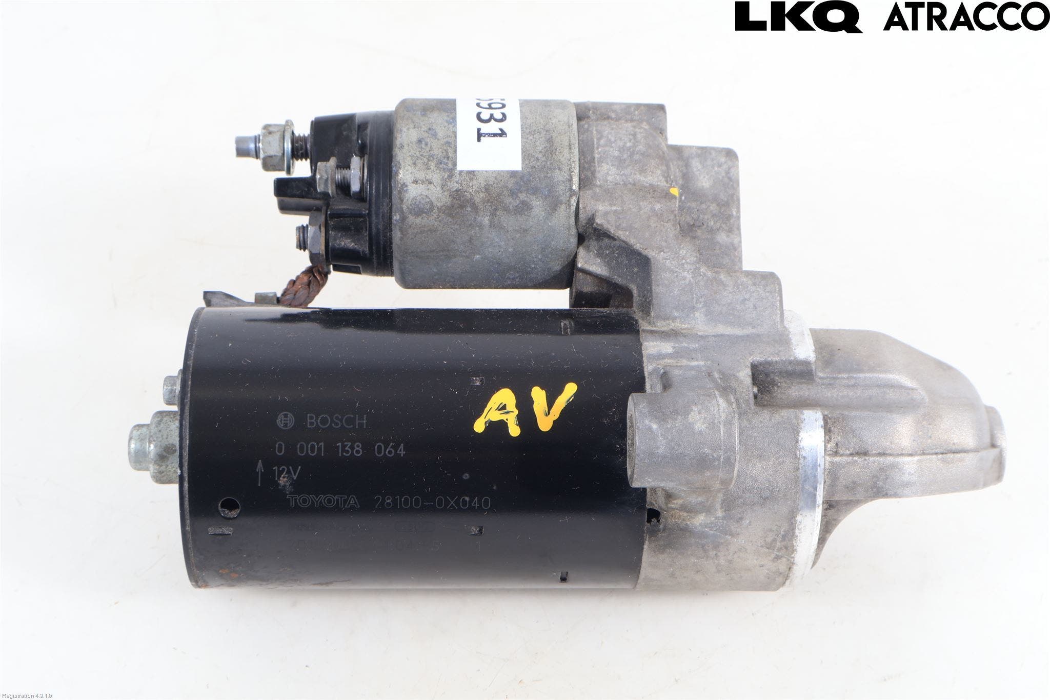 Toyota AURIS 13-19 Startmotor Diesel